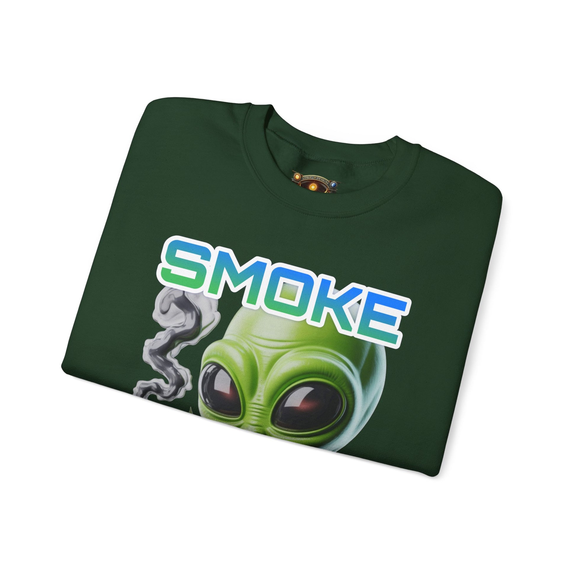 Crewneck Sweatshirt - Smoke That LD&P APPAREL Design