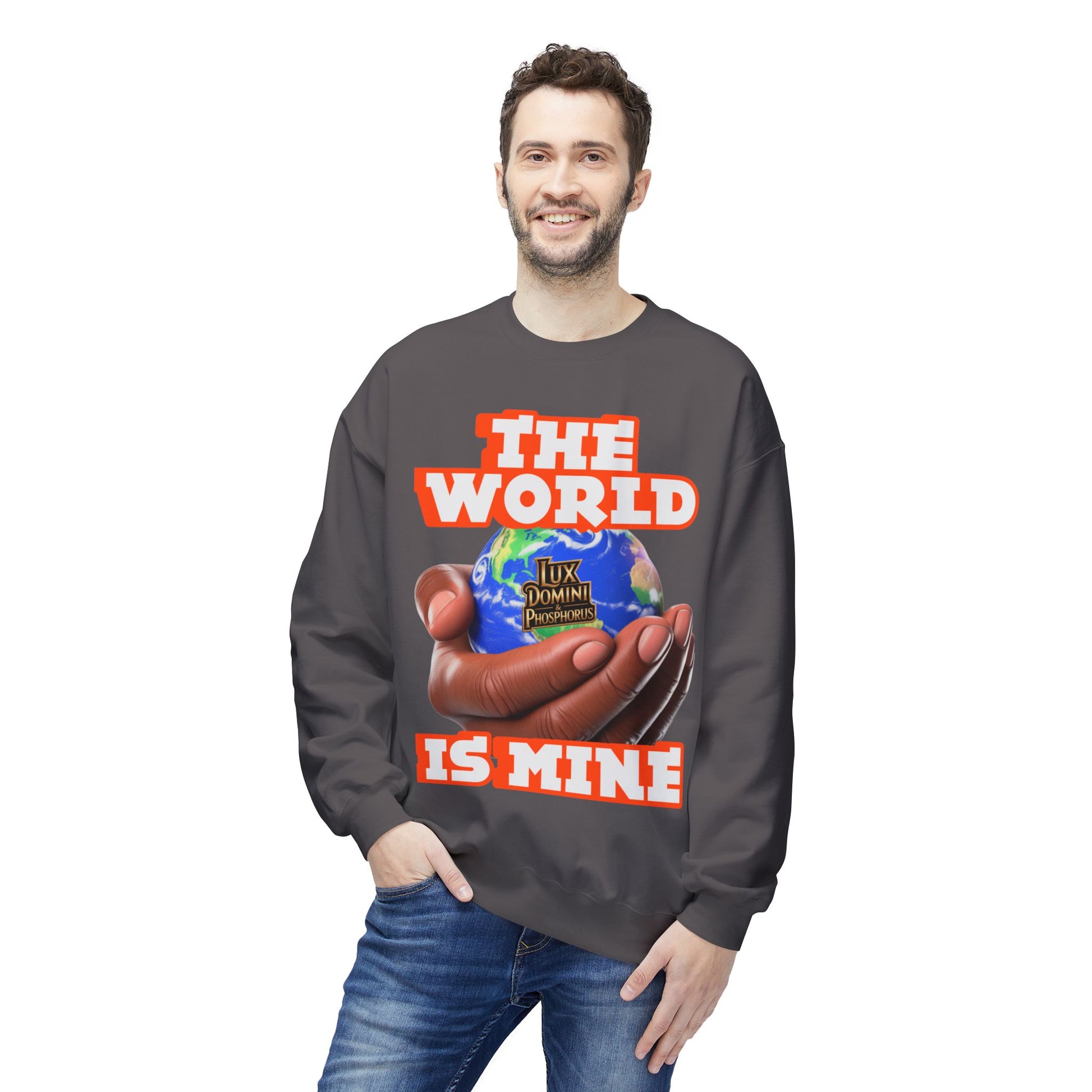 "The World Is Mine" Crewneck Sweatshirt