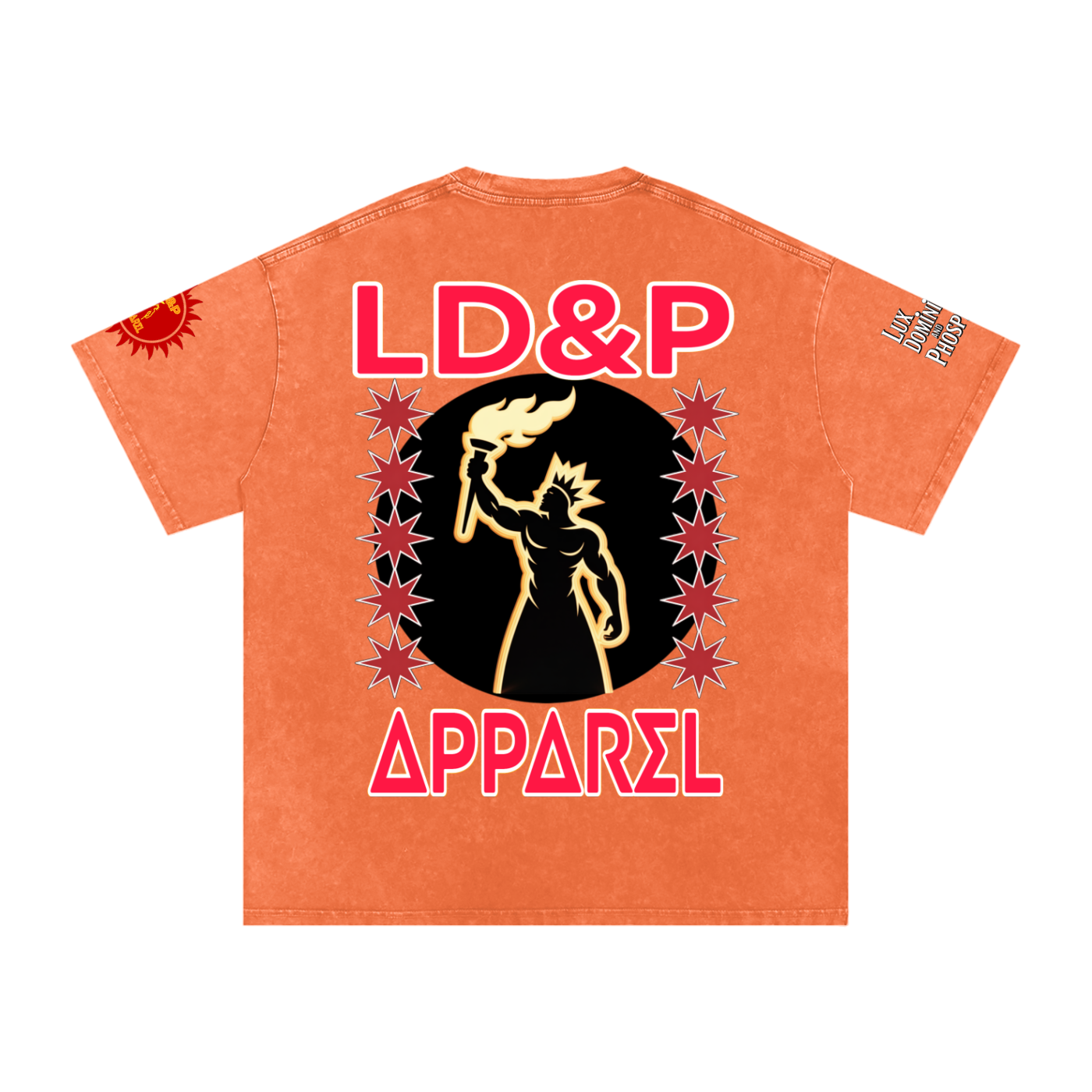 Snow Washed Oversized  LD&P Apparel Cotton T-Shirt