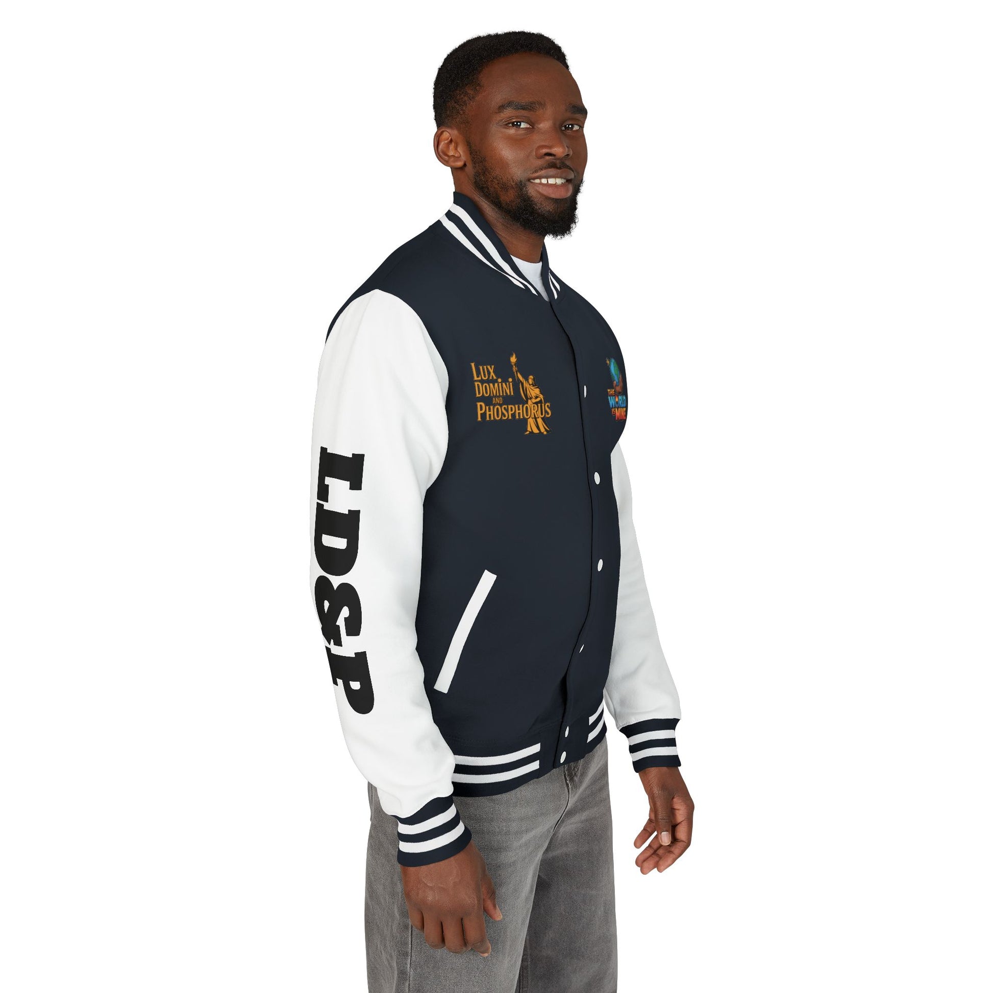 Letterman Jacket - The World is Mine LD&P APPAREL Design