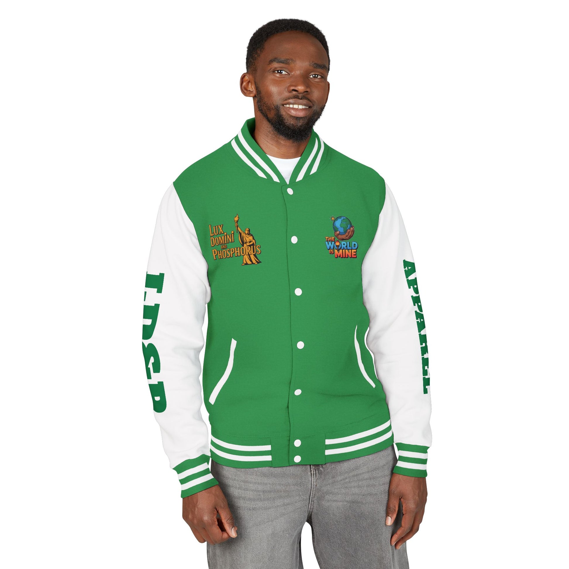 Letterman Jacket - The World is Mine LD&P APPAREL Design