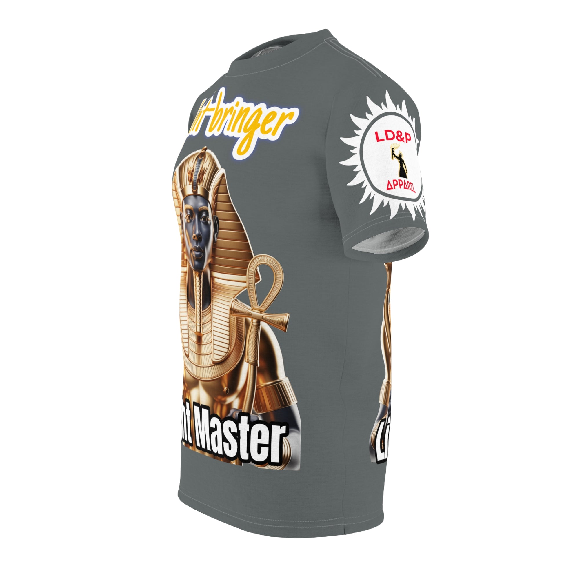 Light Master Tee - Lux Domini and Phosphorus LD&P Apparel Design Grey