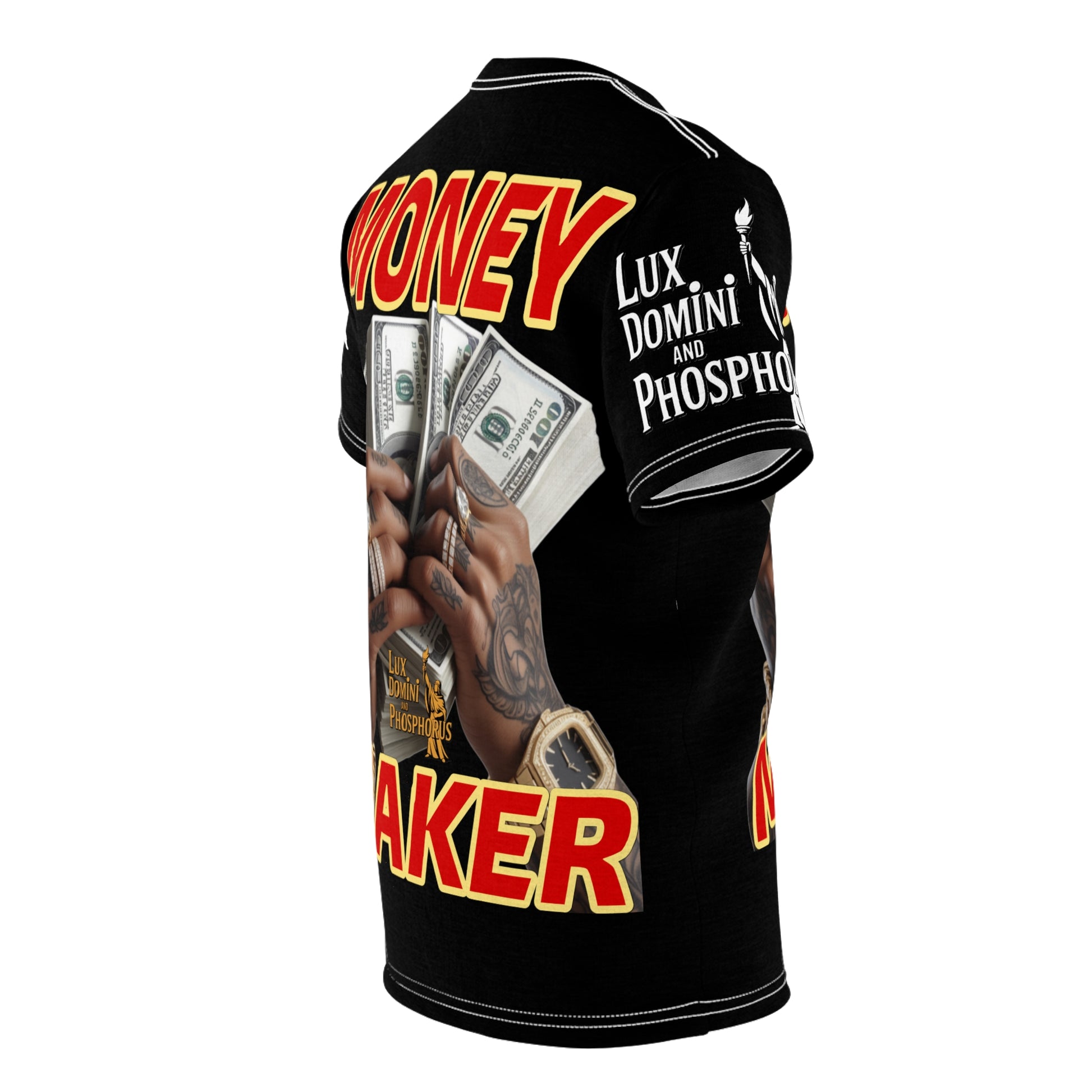 Money Maker Unisex Tee - Lux Domini and Phosphorus LD&P Apparel Design