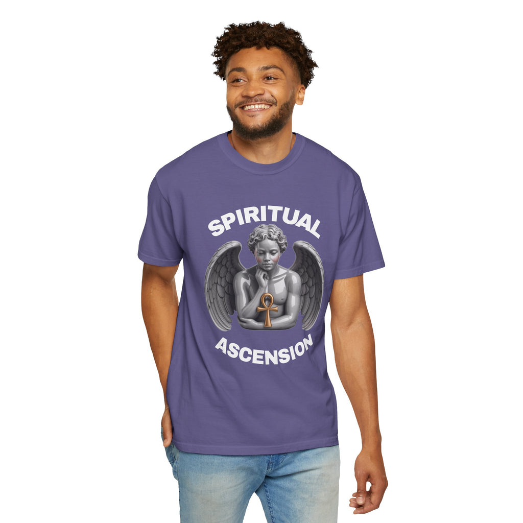 Unisex Garment-Dyed T-shirt - Spiritual Ascension LD&P Apparel Design