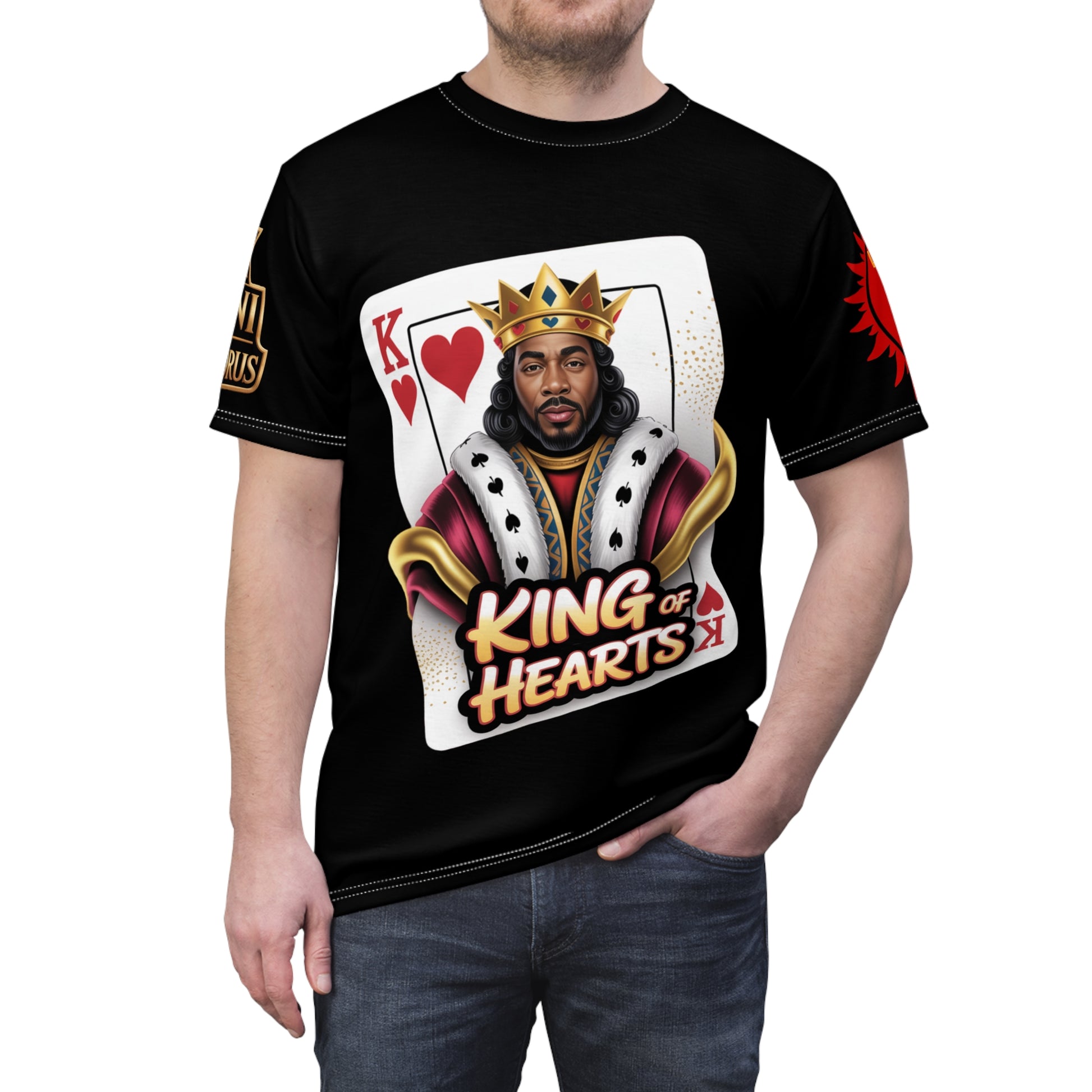 King of Hearts Graphic  LD&P APPAREL Tee