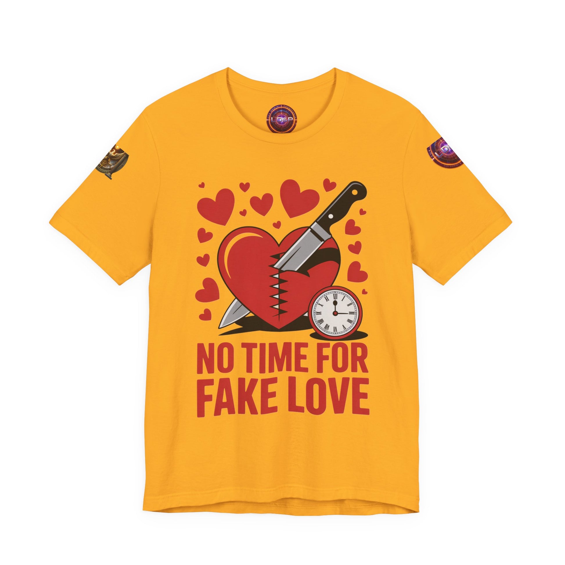 Short Sleeve Tee - No Fake Love Design