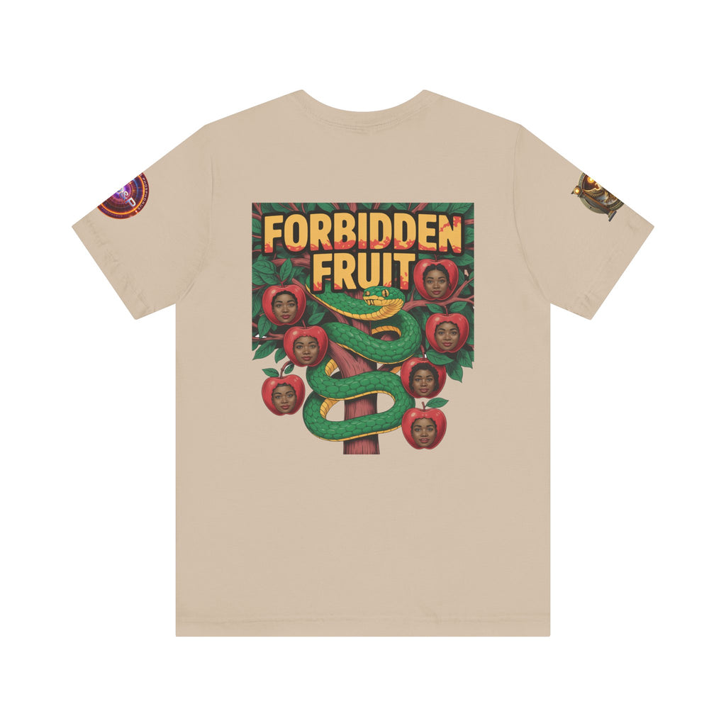 Short Sleeve Tee - Tree of Knowledge Forbidden Fruit Design