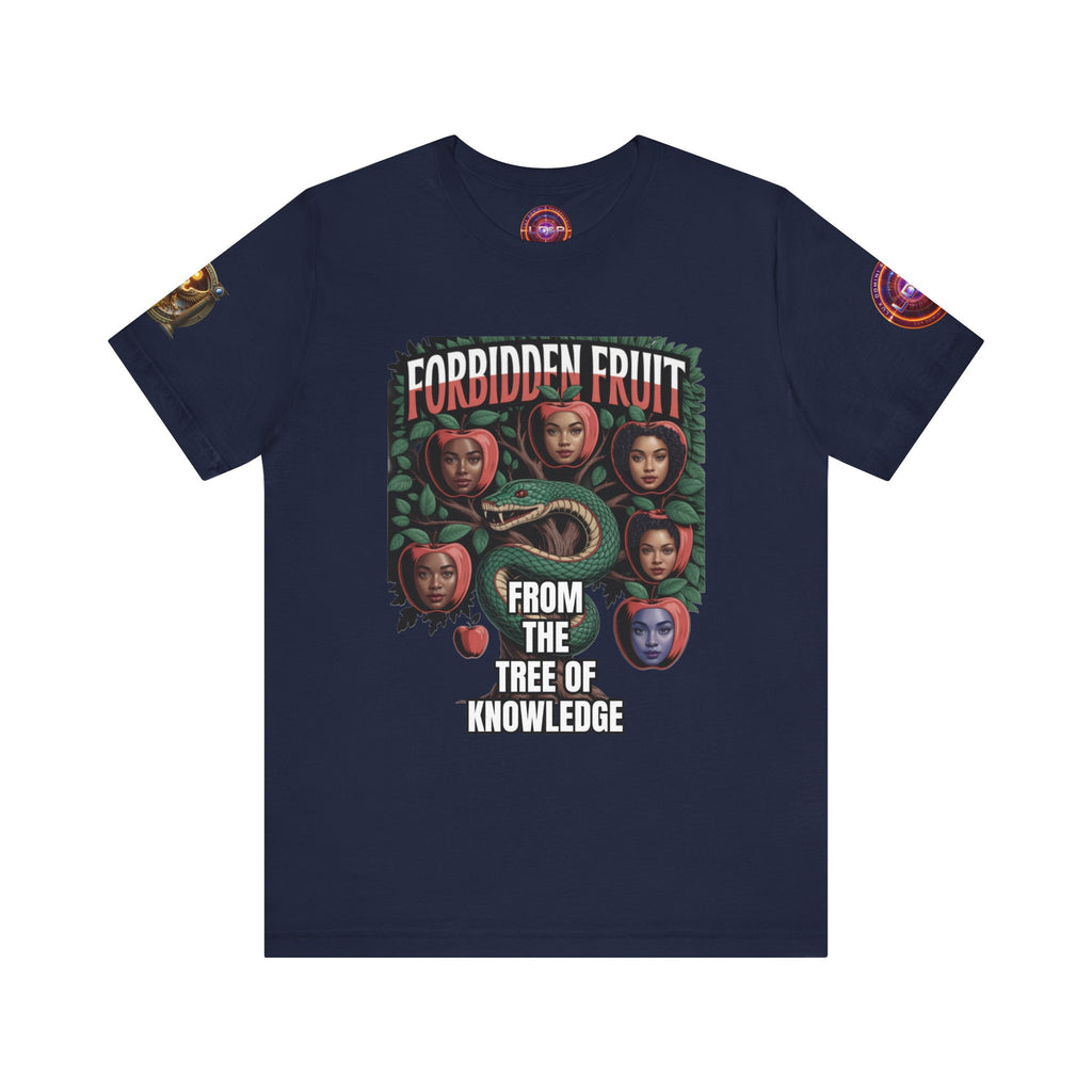 Short Sleeve Tee - Tree of Knowledge Forbidden Fruit Design