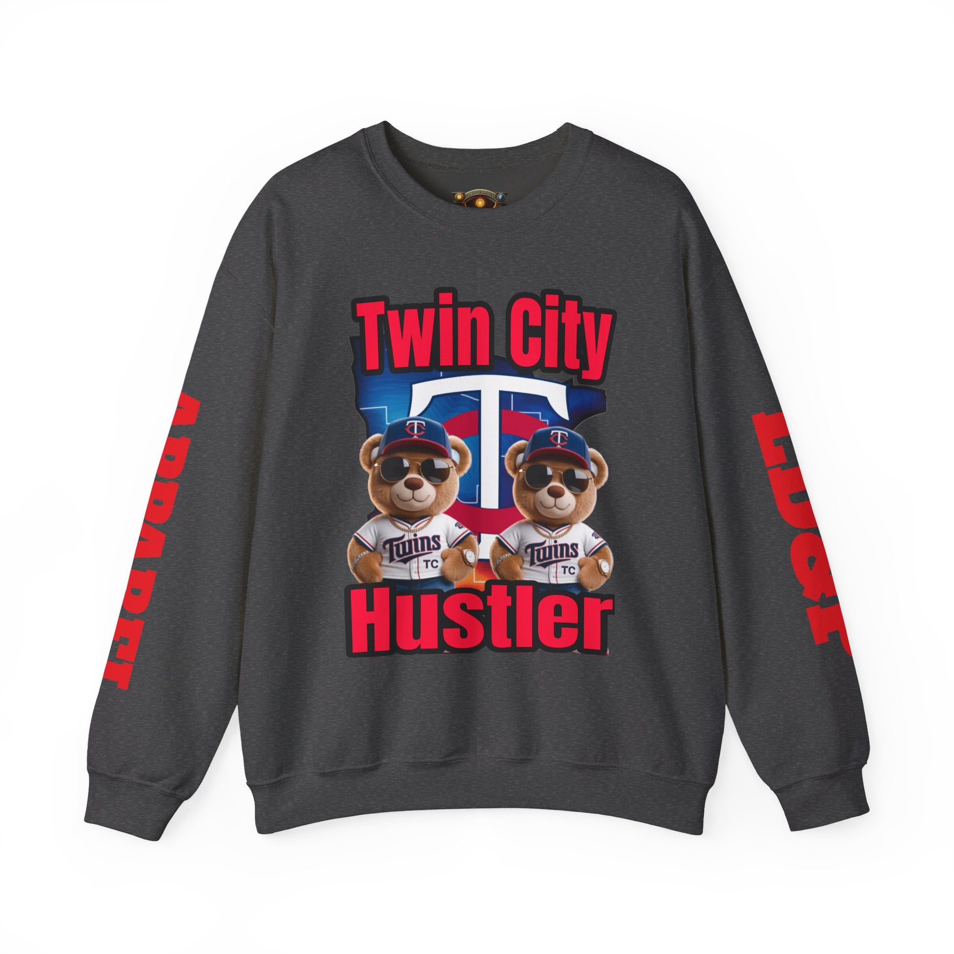 Crewneck Sweatshirt Twin City Hustler LD&P Apparel Design