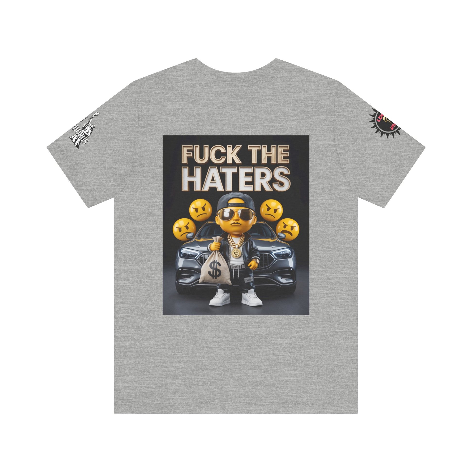 Fuck the Haters Unisex Tee - Bold Graphic Motivational Shirt