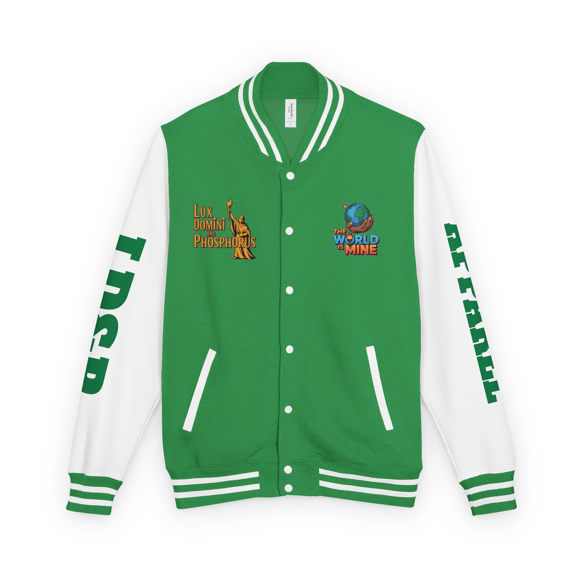 Letterman Jacket - The World is Mine LD&P APPAREL Design