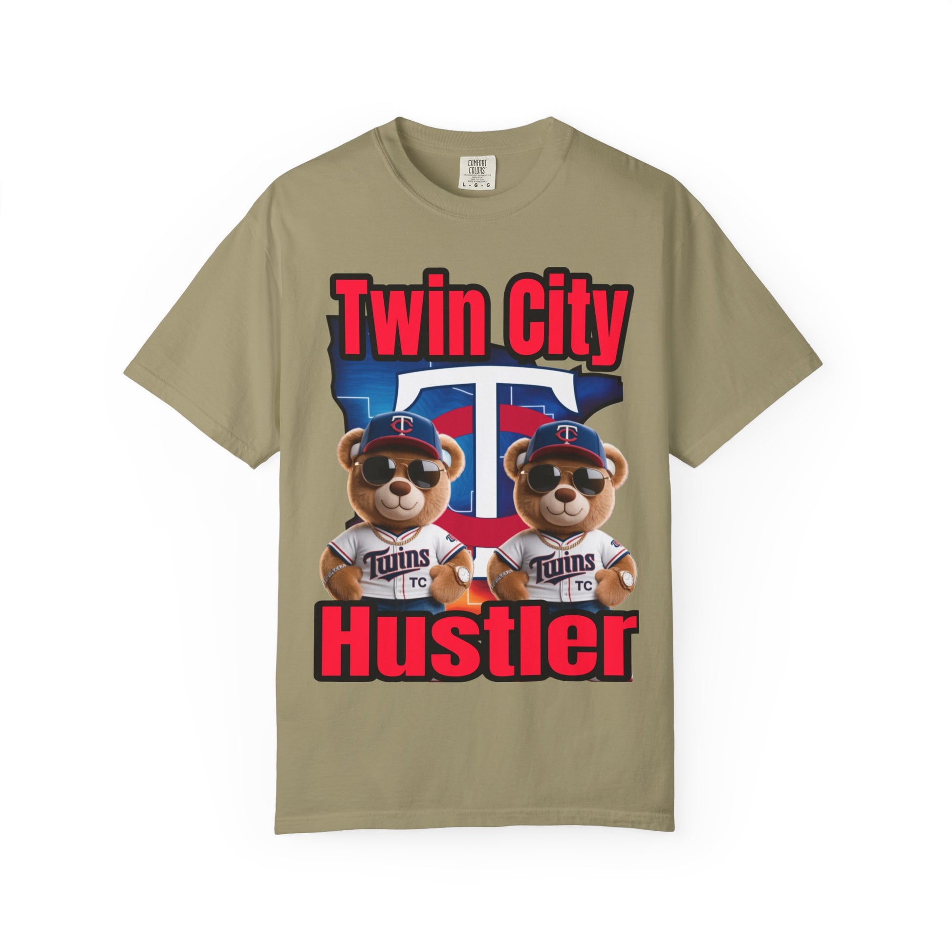 Hustler Garment-Dyed T-shirt - Twin City LD&P Apparel Design