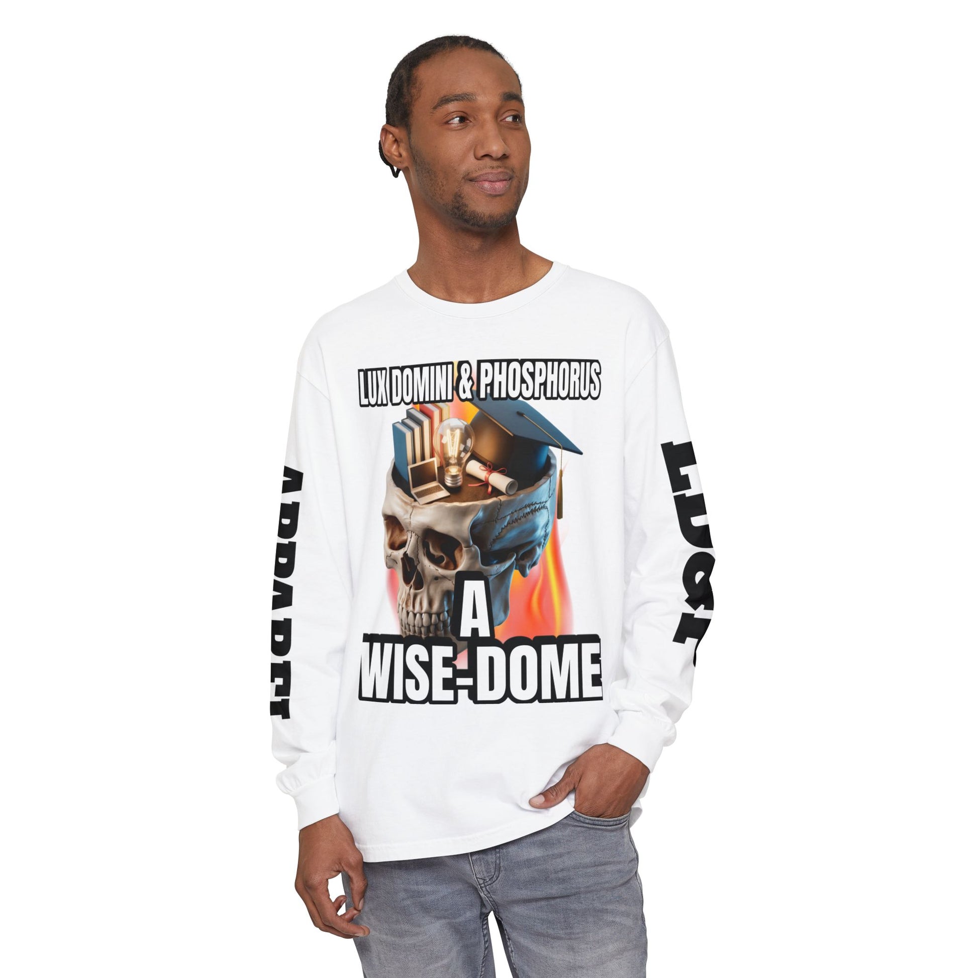 'A Wise-Dome' LD&P APPAREL Long Sleeve Tee