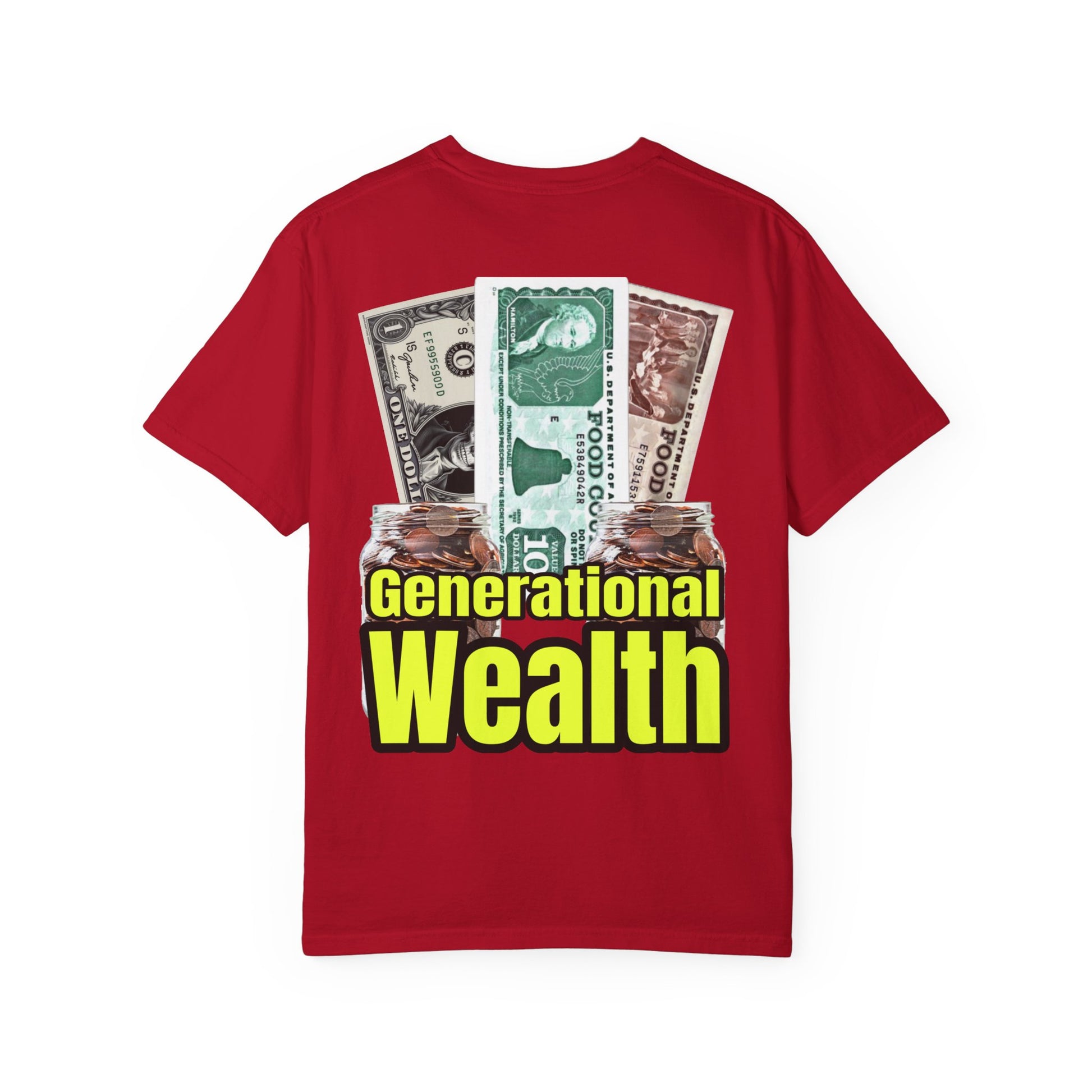 Garment-Dyed T-shirt Generational Wealth Tee