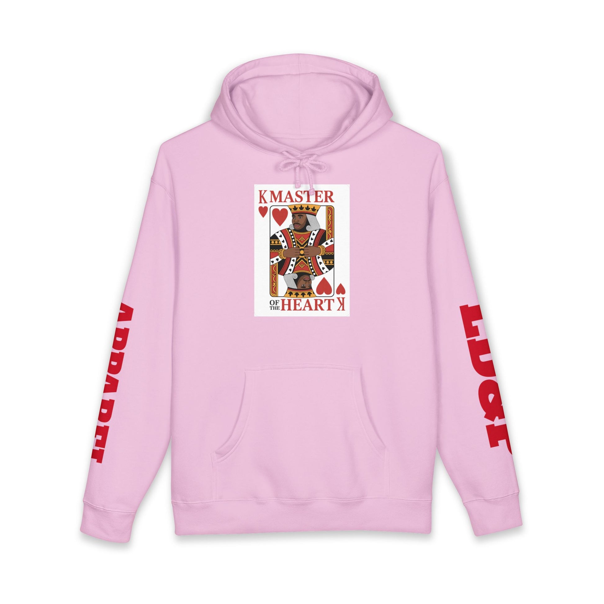 King Of Hearts  Heavyweight Hooded Sweatshirt