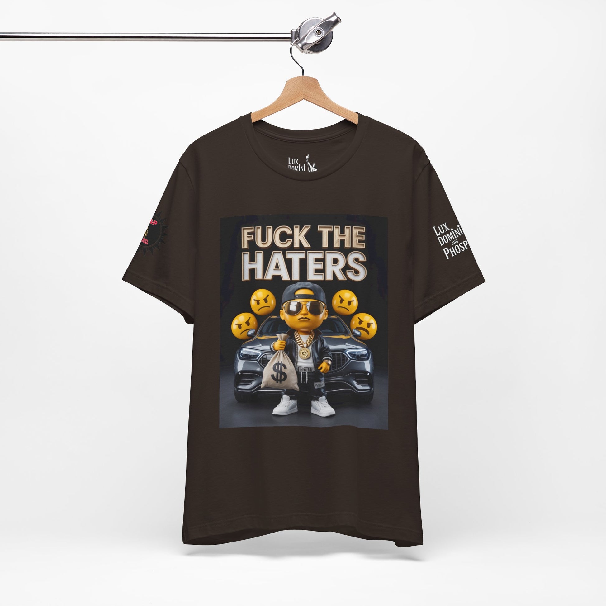 Fuck the Haters Unisex Tee - Bold Graphic Motivational Shirt
