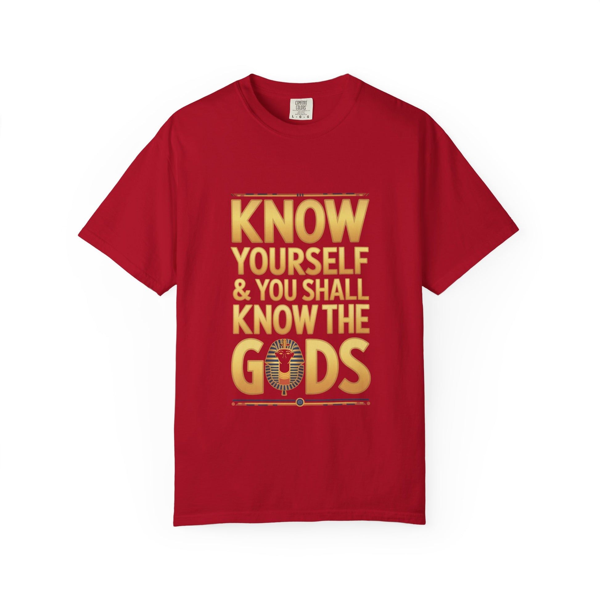Garment-Dyed T-shirt - Know Yourself Design