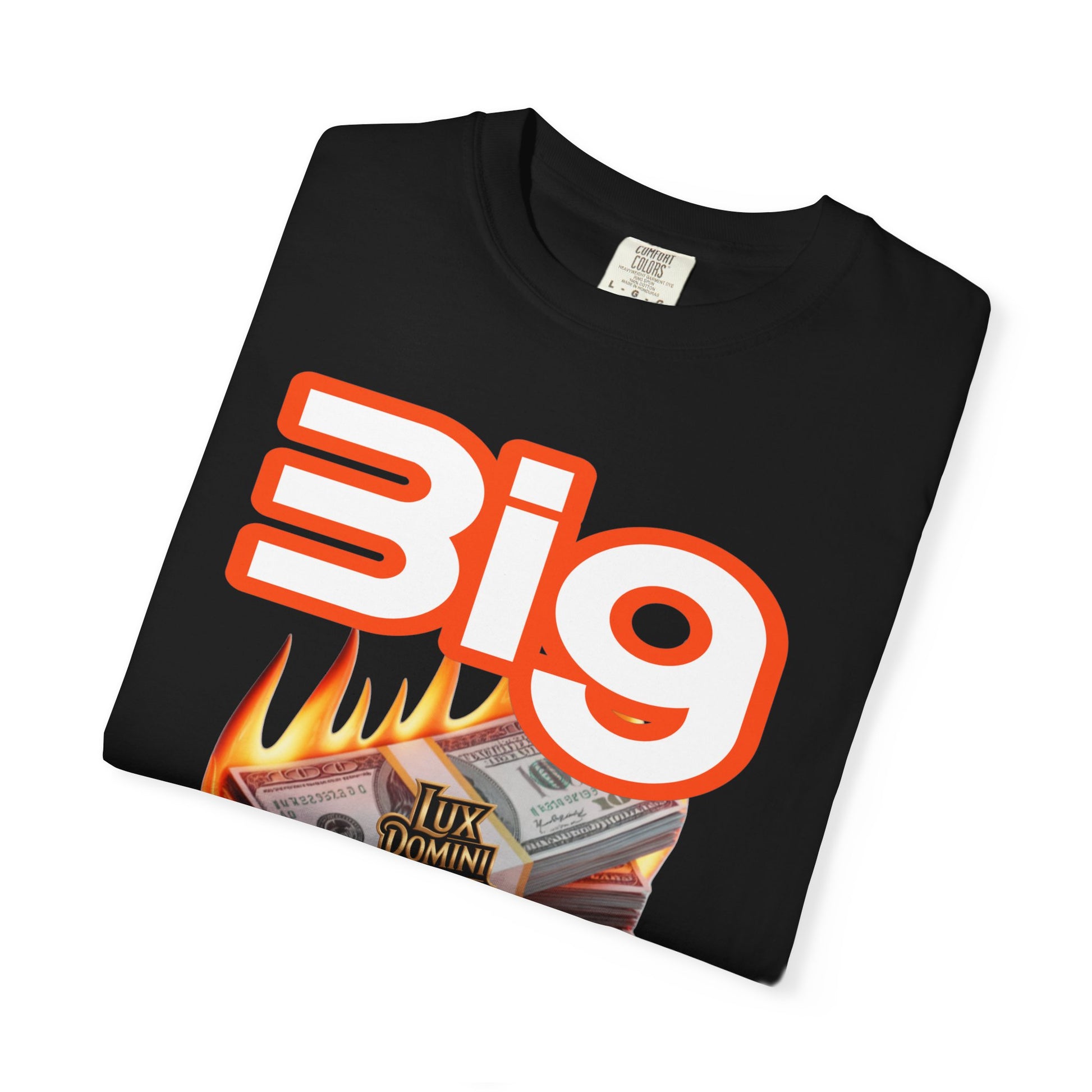 T-Shirt Big Spender Text Unisex Garment-Dyed Tee
