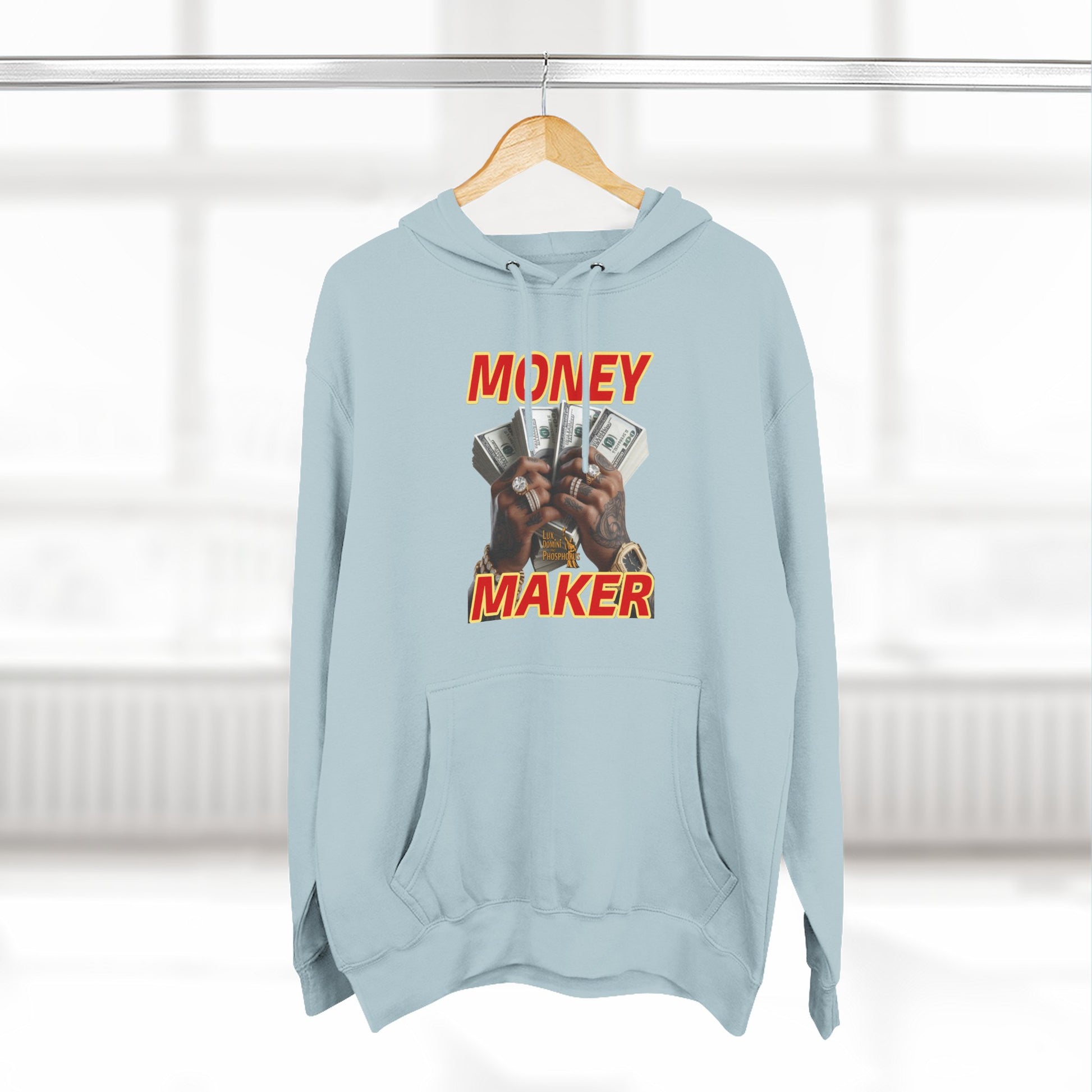 Fleece Hoodie - Money Maker Design