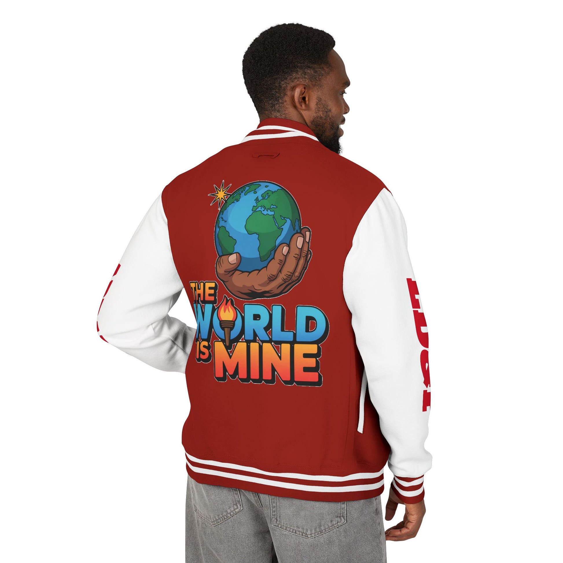 Letterman Jacket - The World is Mine LD&P APPAREL Design
