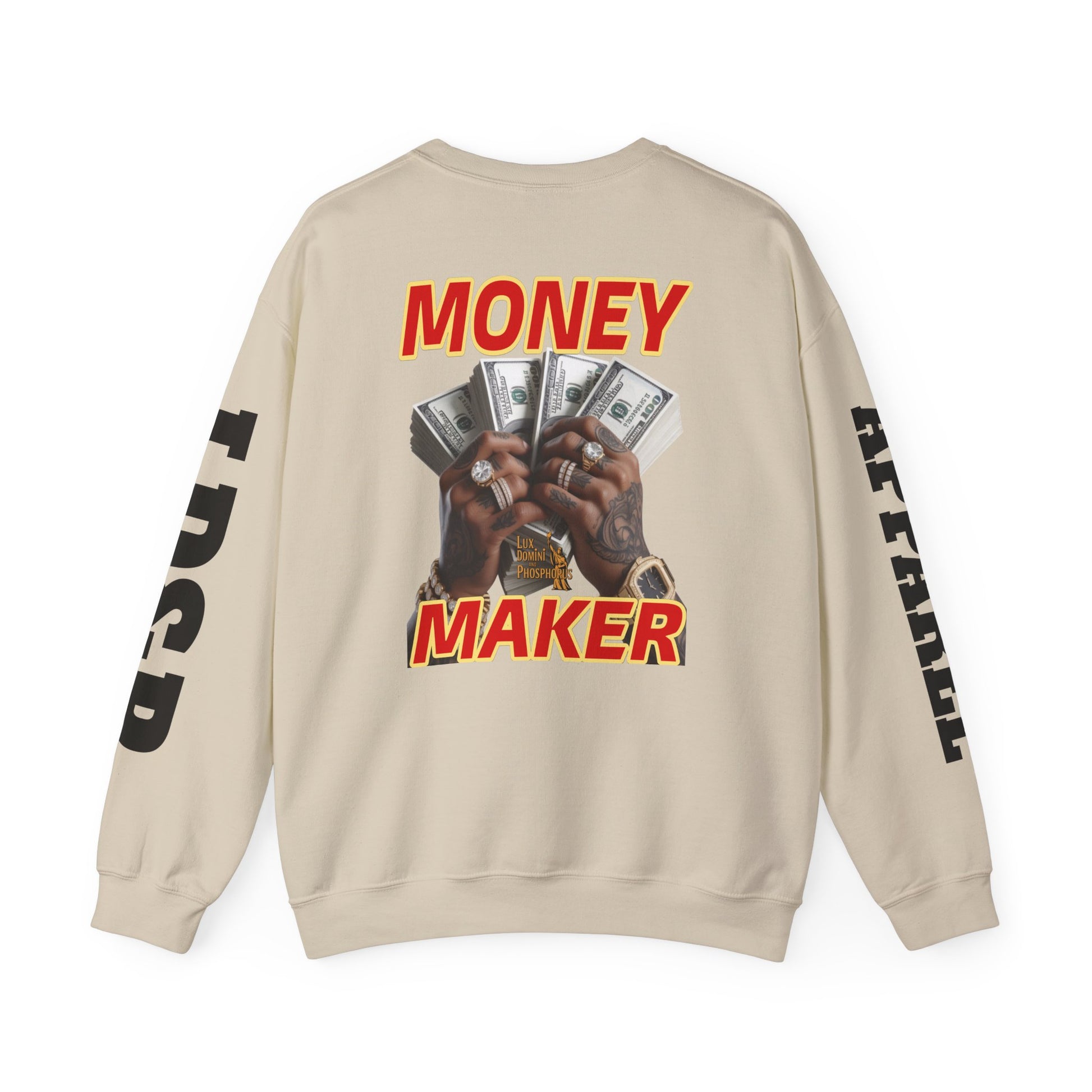 Money Maker Unisex Sweatshirt - LD&P APPAREL Design