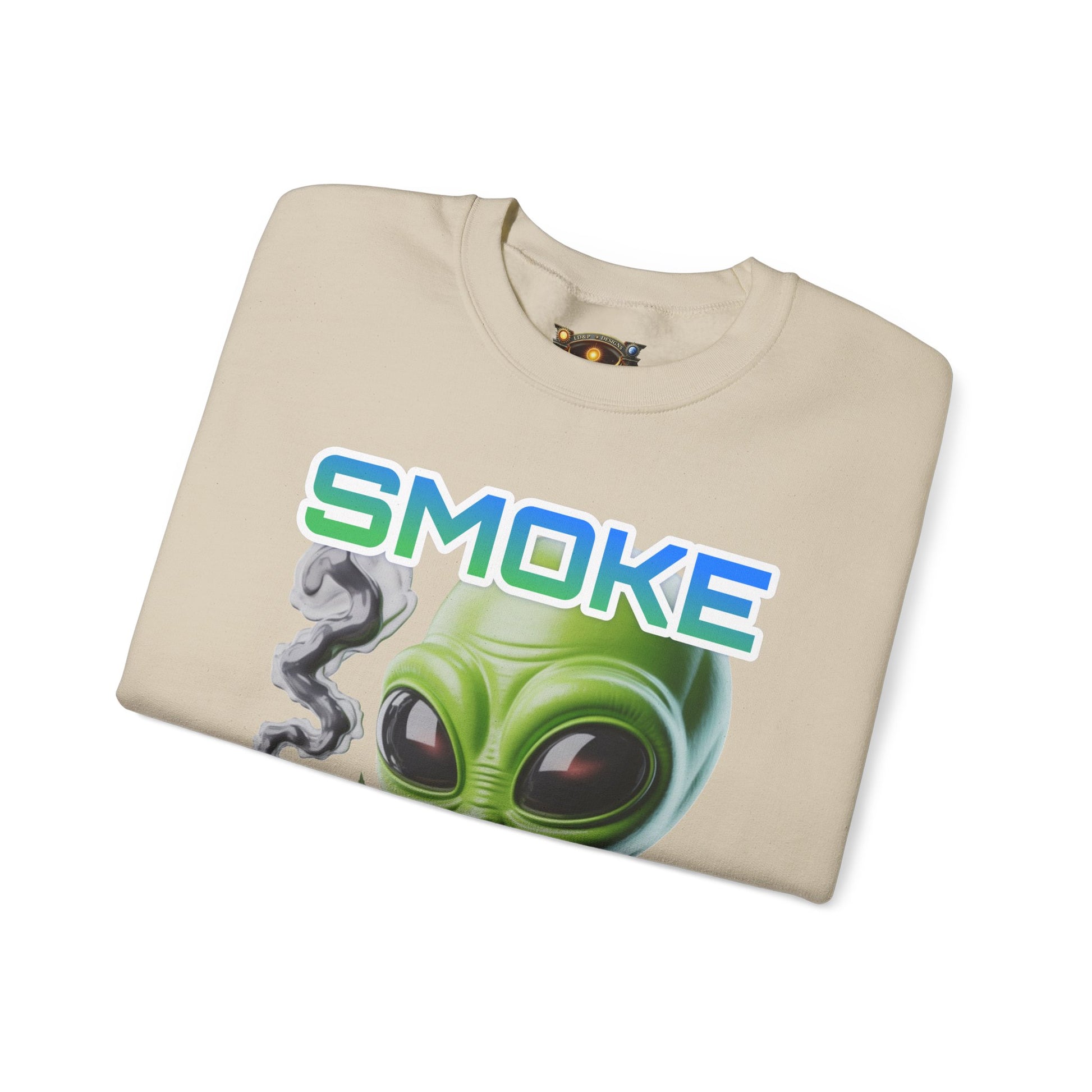 Crewneck Sweatshirt - Smoke That LD&P APPAREL Design