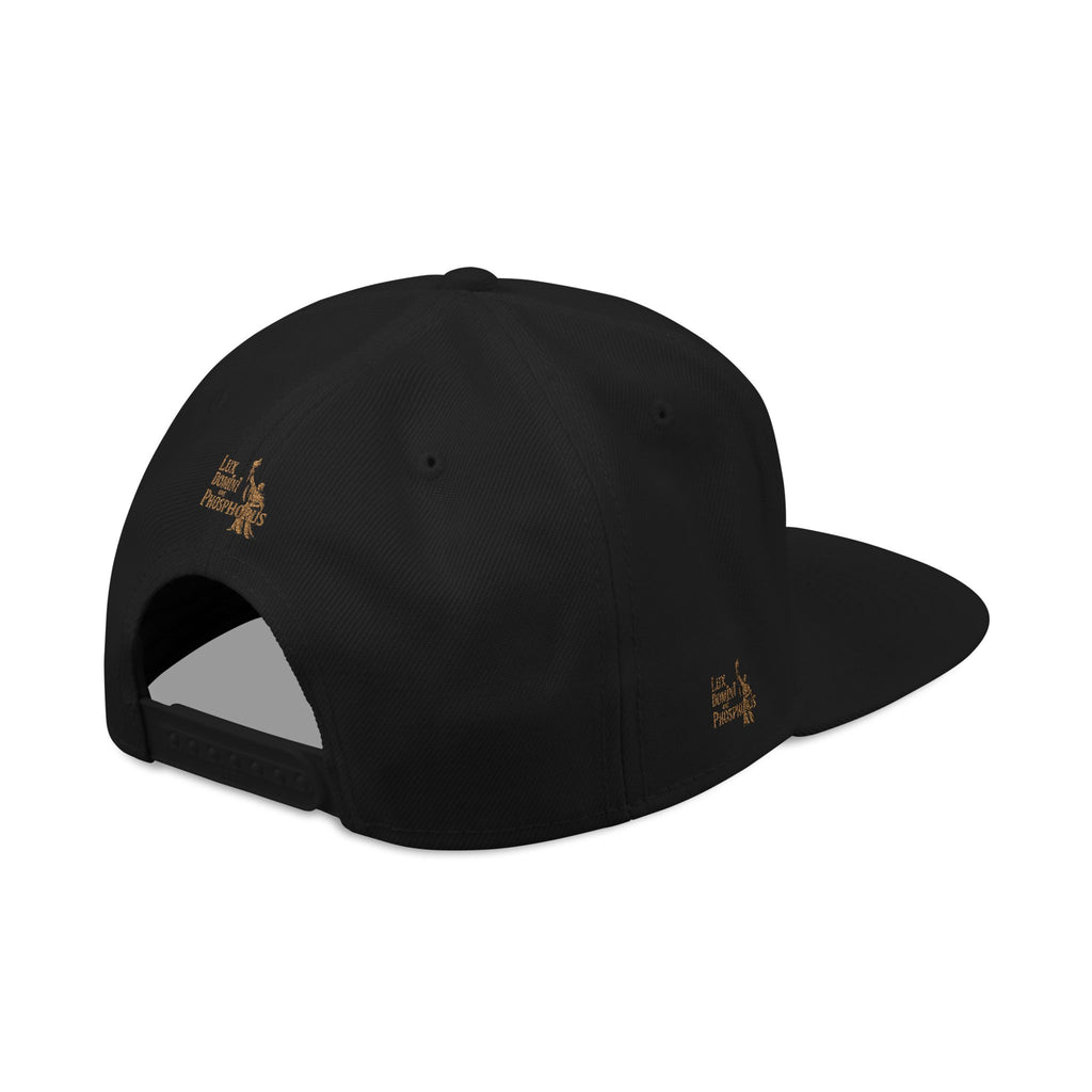 Snapback Cap - LUX DOMINI AND PHOSPHORUS Embroidered Hat