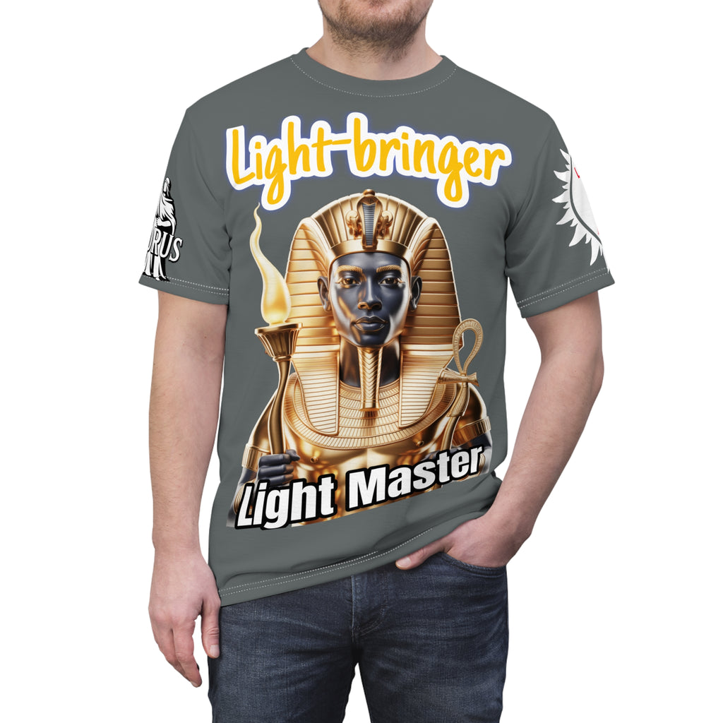 Light Master Tee - Lux Domini and Phosphorus LD&P Apparel Design Grey