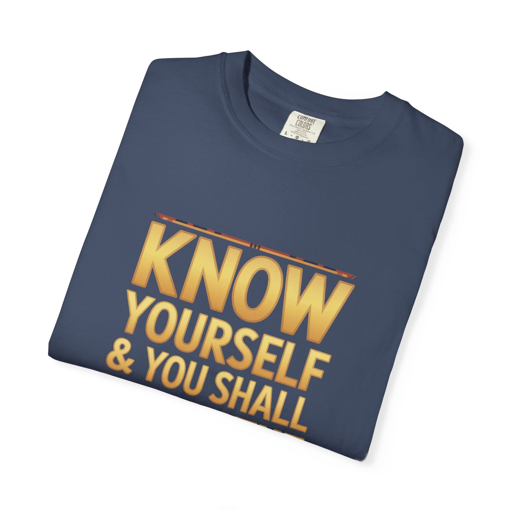 Garment-Dyed T-shirt - Know Yourself Design