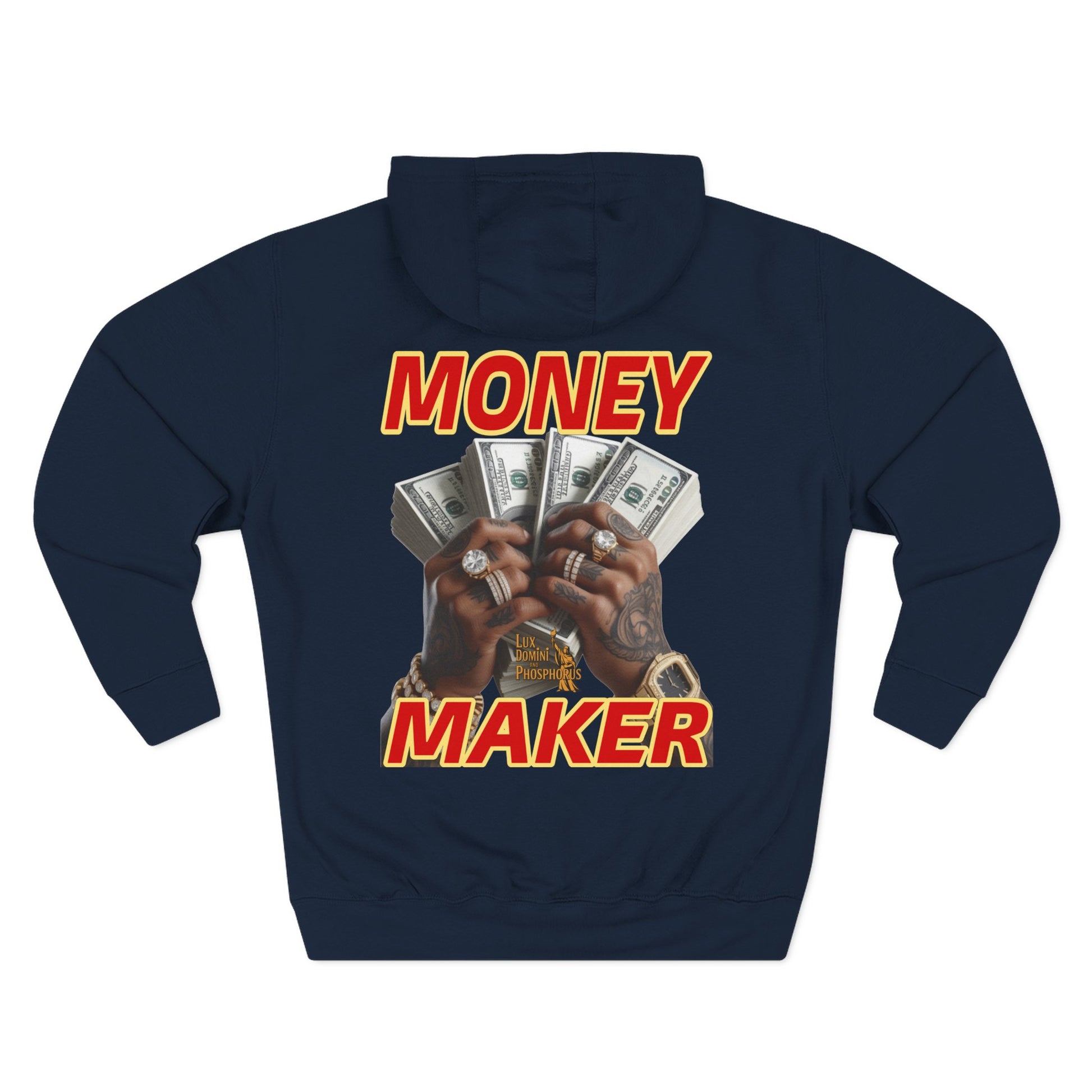 Fleece Hoodie - Money Maker Design