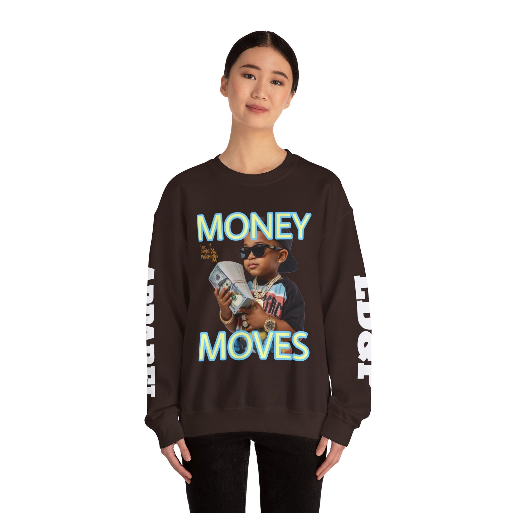 Money Moves Unisex Sweatshirt - LD&P APPAREL