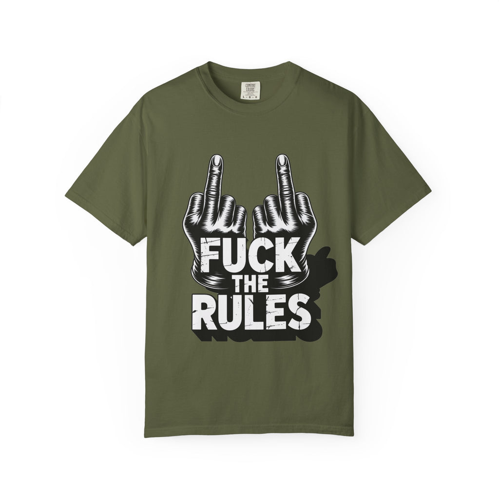 Trust Nothing Unisex T-shirt - Skip The Rules Typography Tee