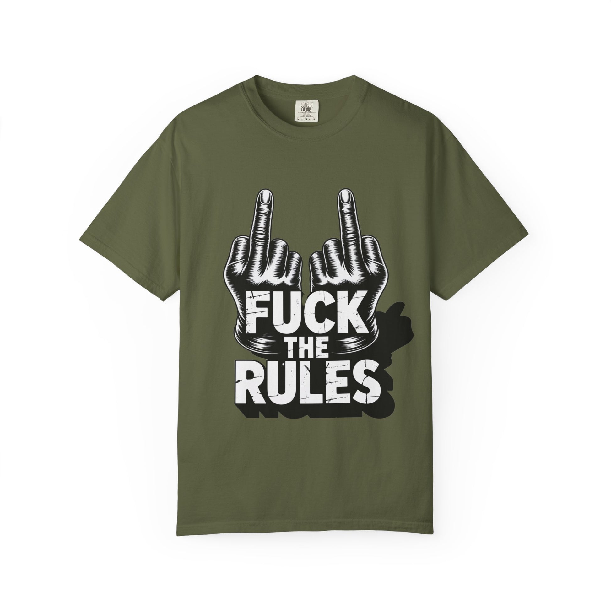Trust Nothing Unisex T-shirt - Skip The Rules Typography Tee