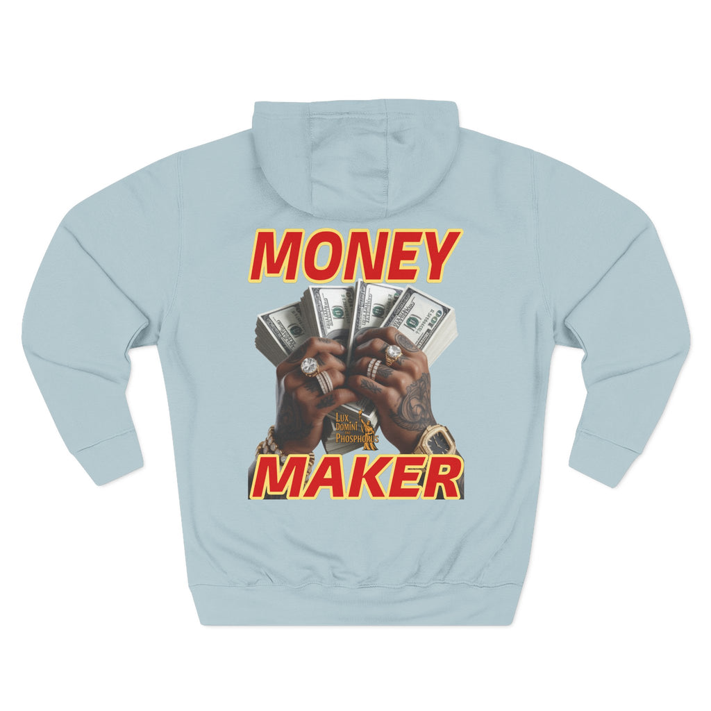 Fleece Hoodie - Money Maker Design