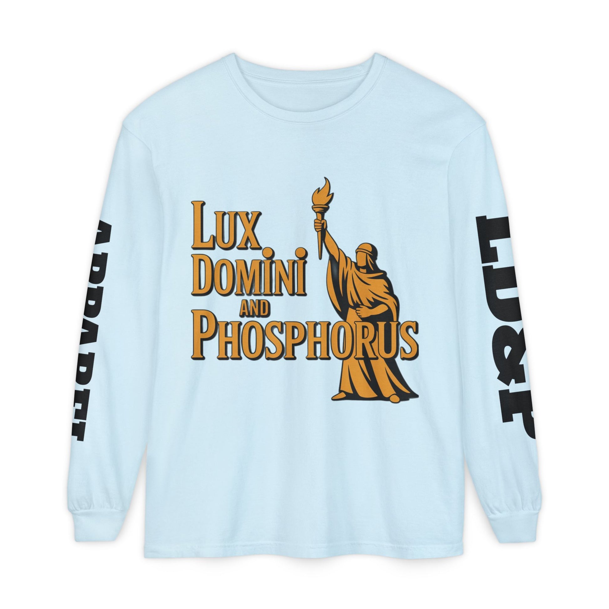 Long Sleeve T-Shirt Lux Domini and Phosphorus LD&P Apparel Design