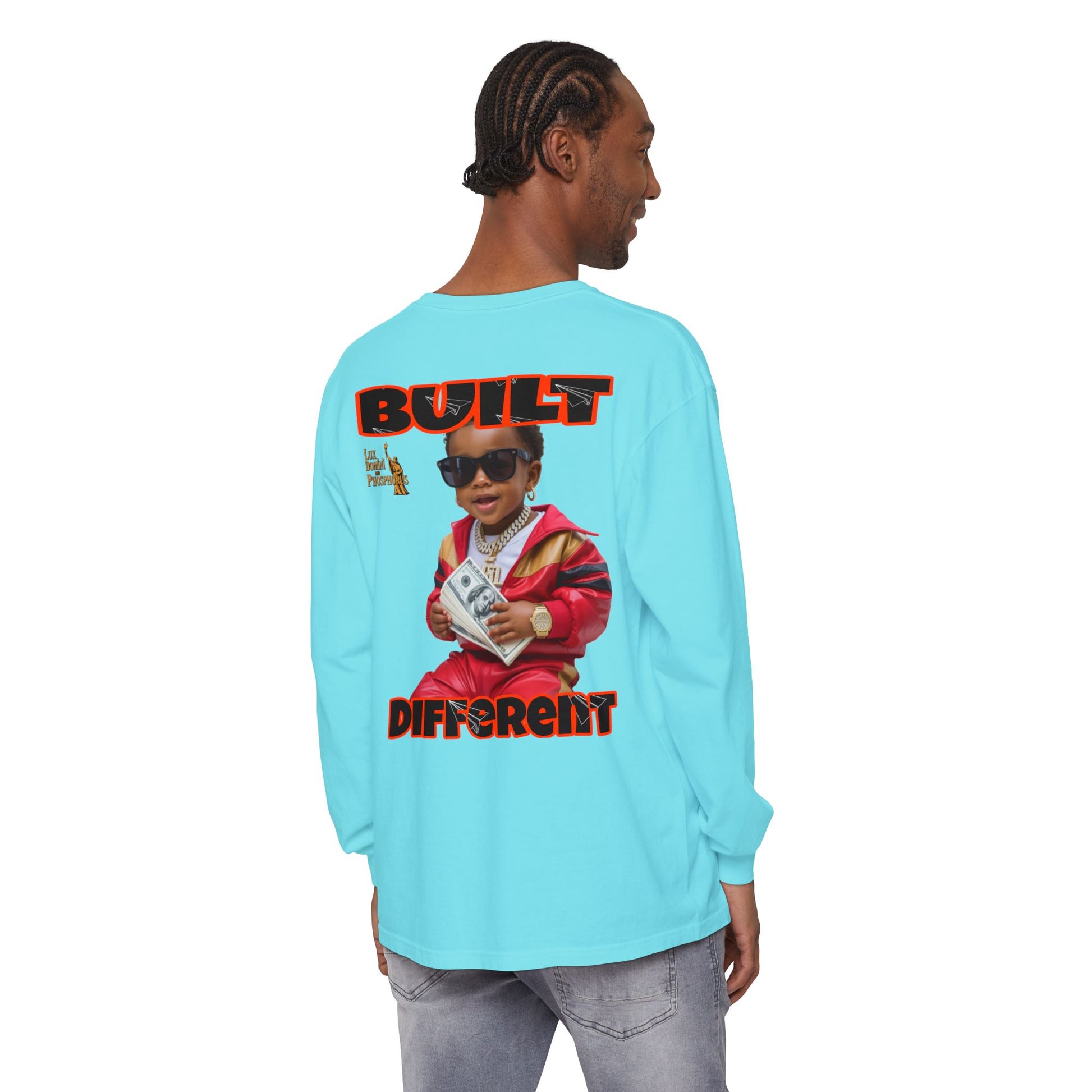Long Sleeve T-Shirt - Built Different LD&P Apparel Design