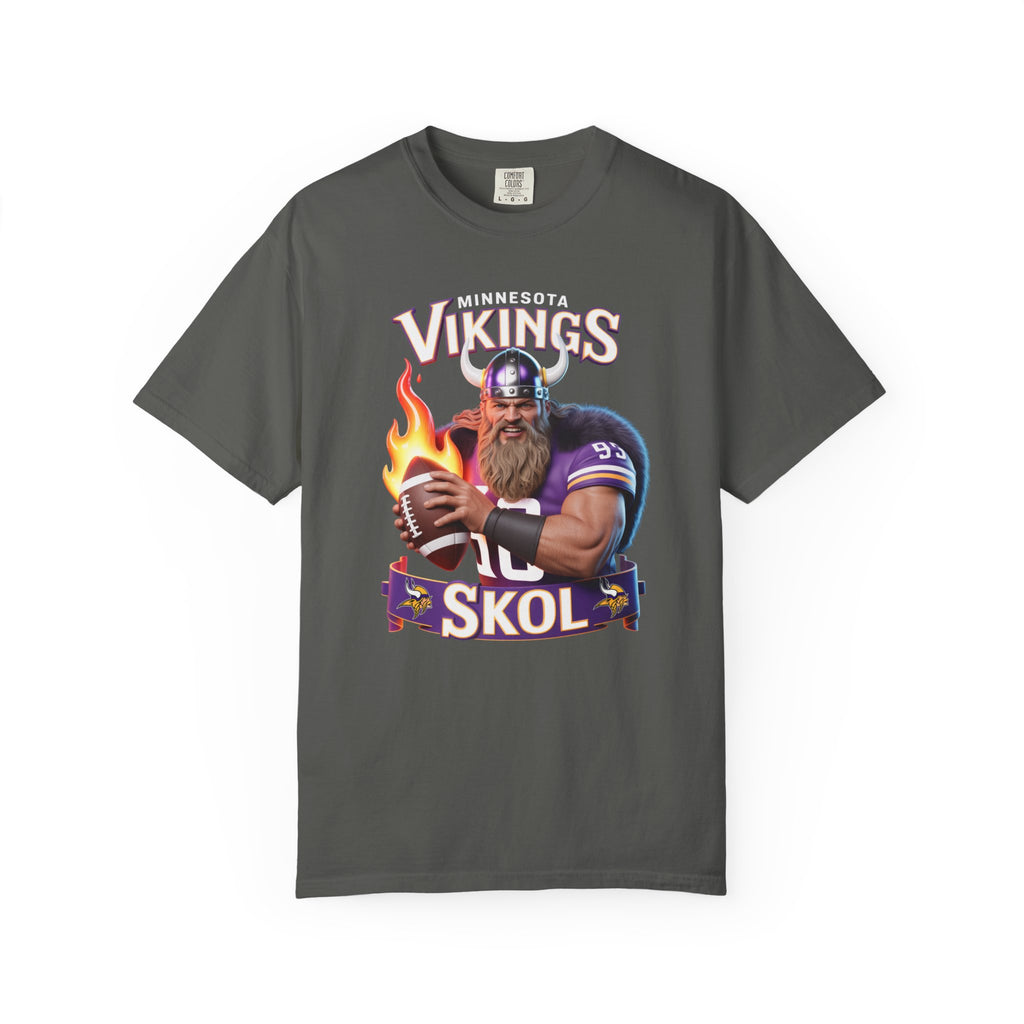 T-Shirt - Minnesota Vikings SKOL Unisex Garment-Dyed Tee