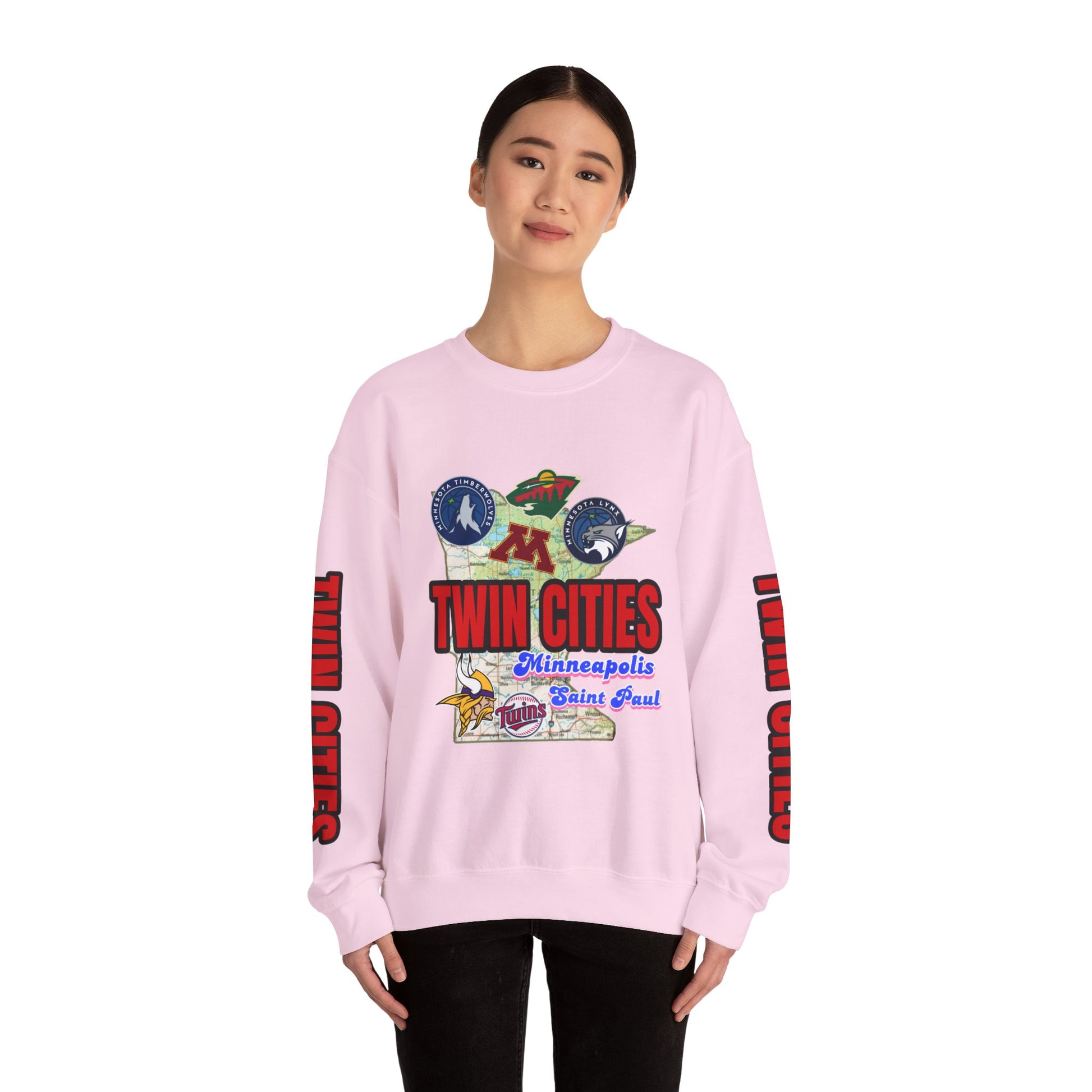Crewneck Sweatshirt TWIN CITIES Urban Design