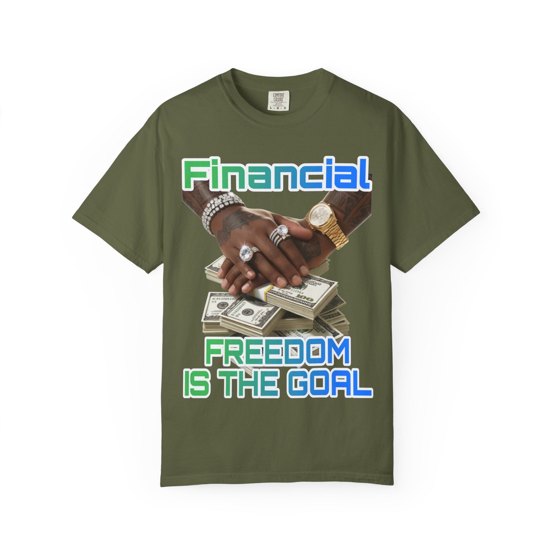 Financial Freedom Unisex T-shirt - 'Financial Freedom is The Goal' Design