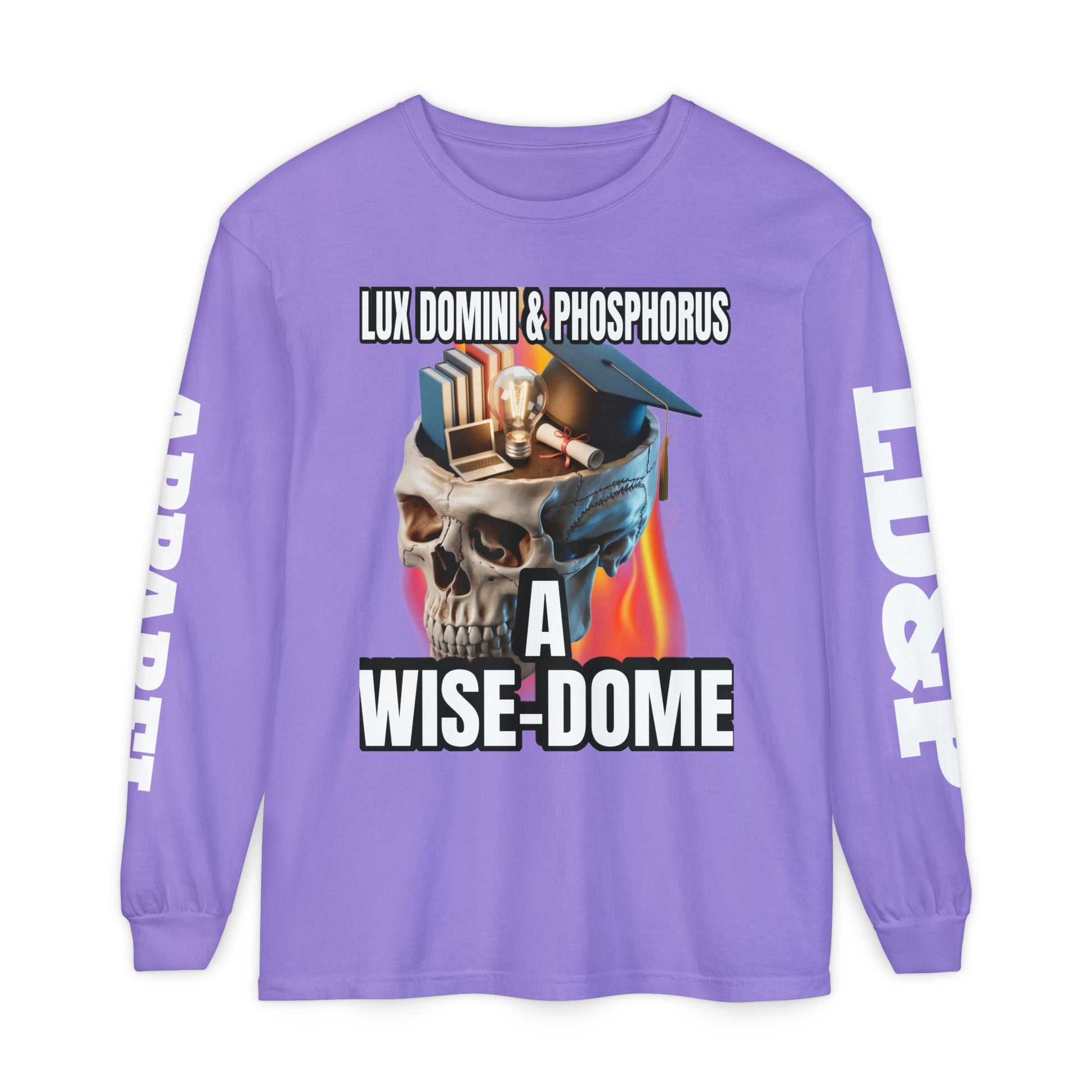 'A Wise-Dome' LD&P APPAREL Long Sleeve Tee