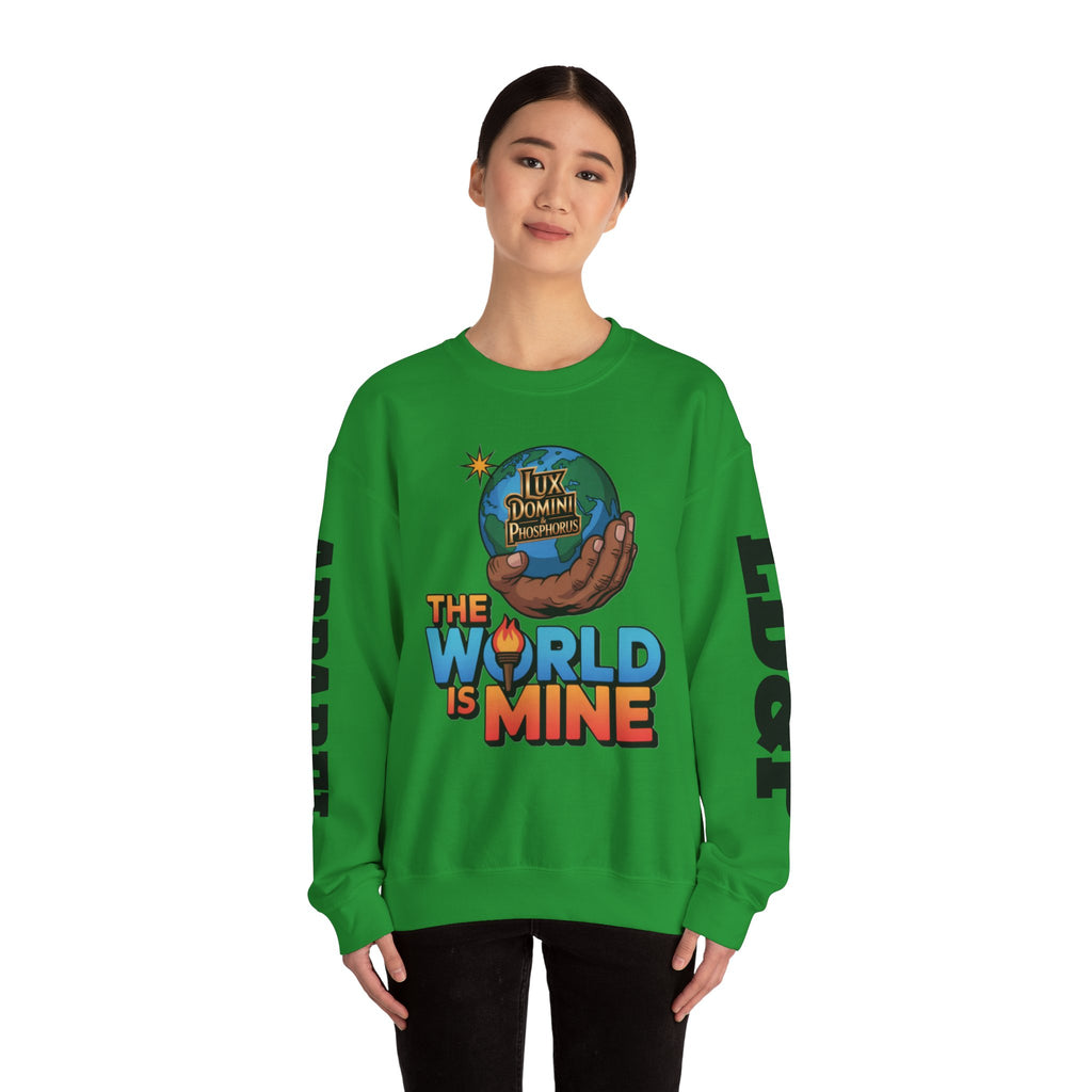 Graphic Sweatshirt - The World Is Mine LD&P APPAREL Design