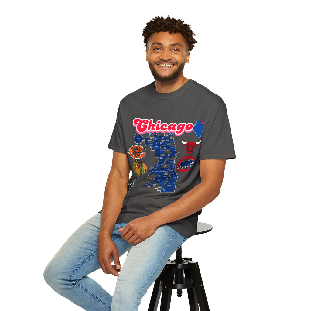 Chicago Unisex T-shirt - Vintage Chicago Design