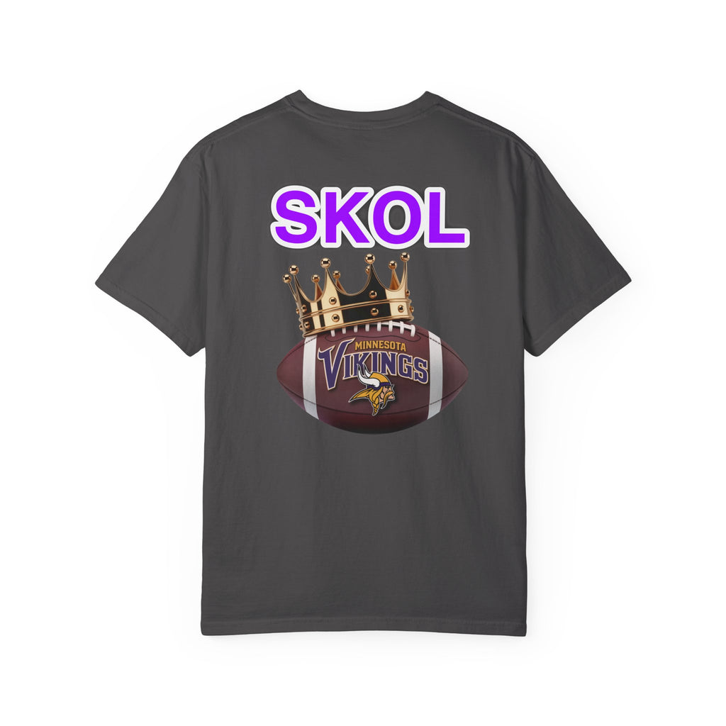 T-Shirt - Minnesota Vikings SKOL Unisex Garment-Dyed Tee