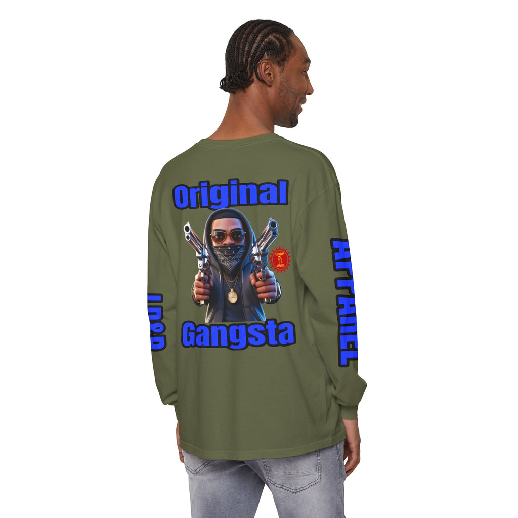 Long Sleeve T-Shirt Original Gangsta LD&amp;P Apparel Design