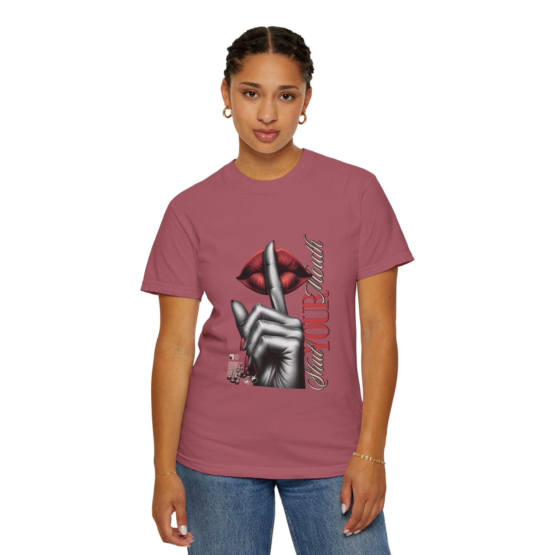 Dyed T-shirt - Big Moma Print