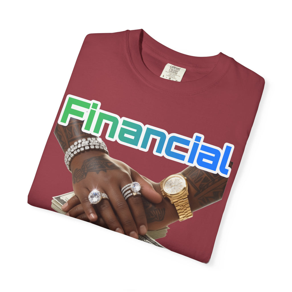 Financial Freedom Unisex T-shirt - 'Financial Freedom is The Goal' Design