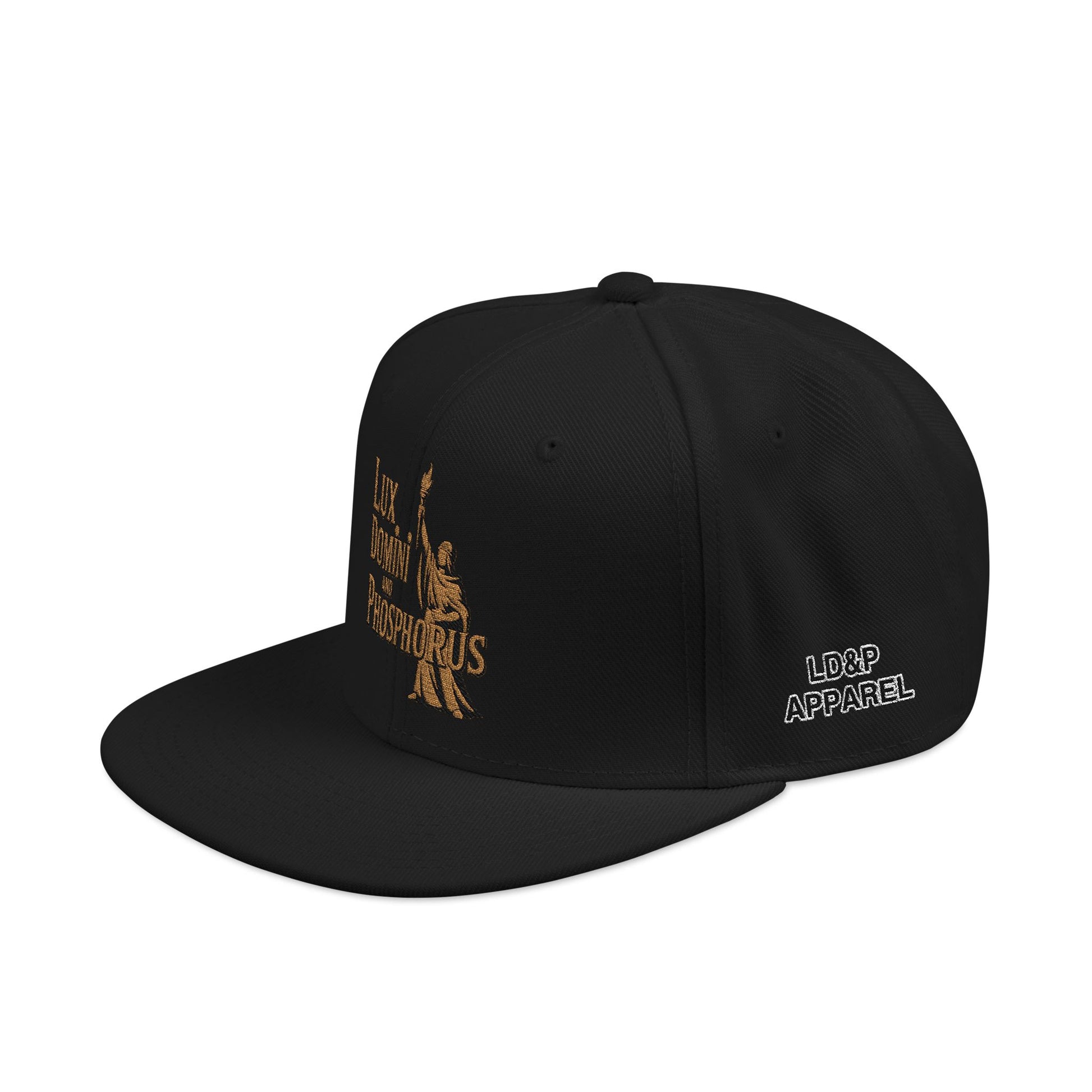 Snapback Cap - LUX DOMINI AND PHOSPHORUS Embroidered Hat
