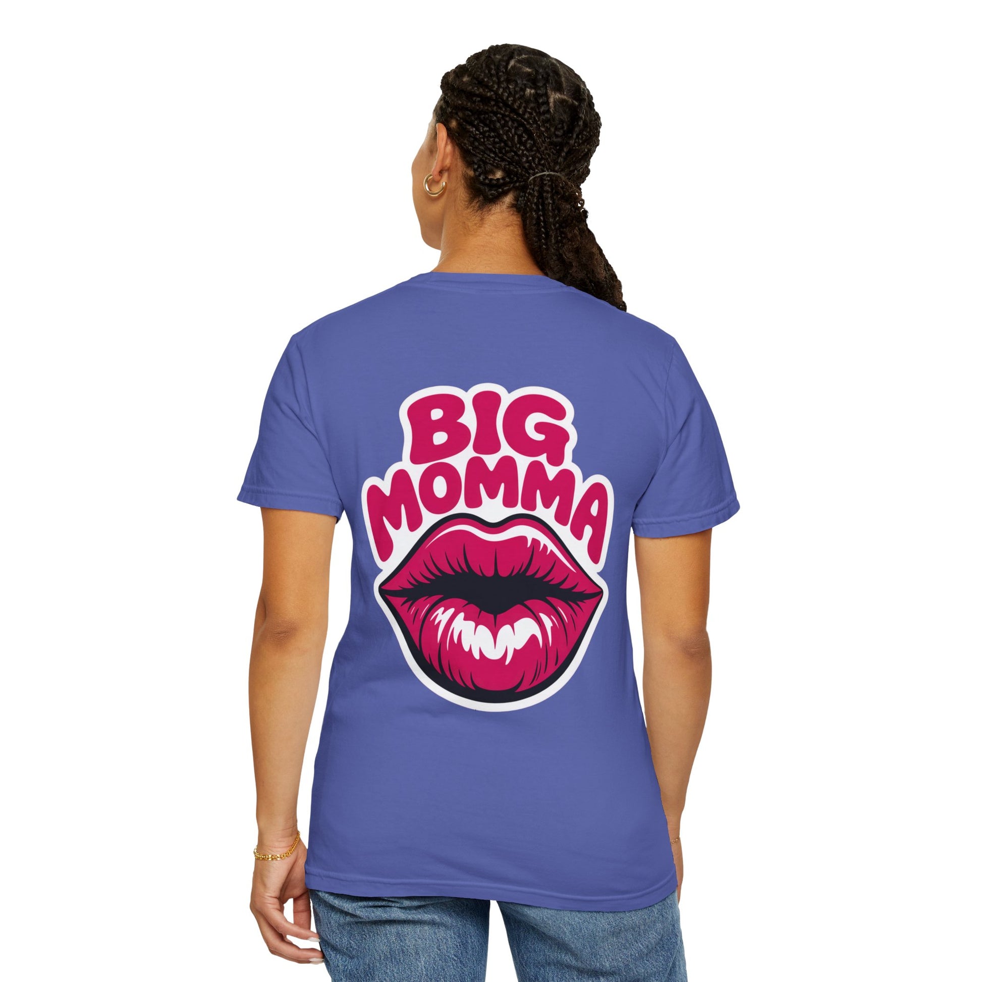 Dyed T-shirt - Big Moma Print