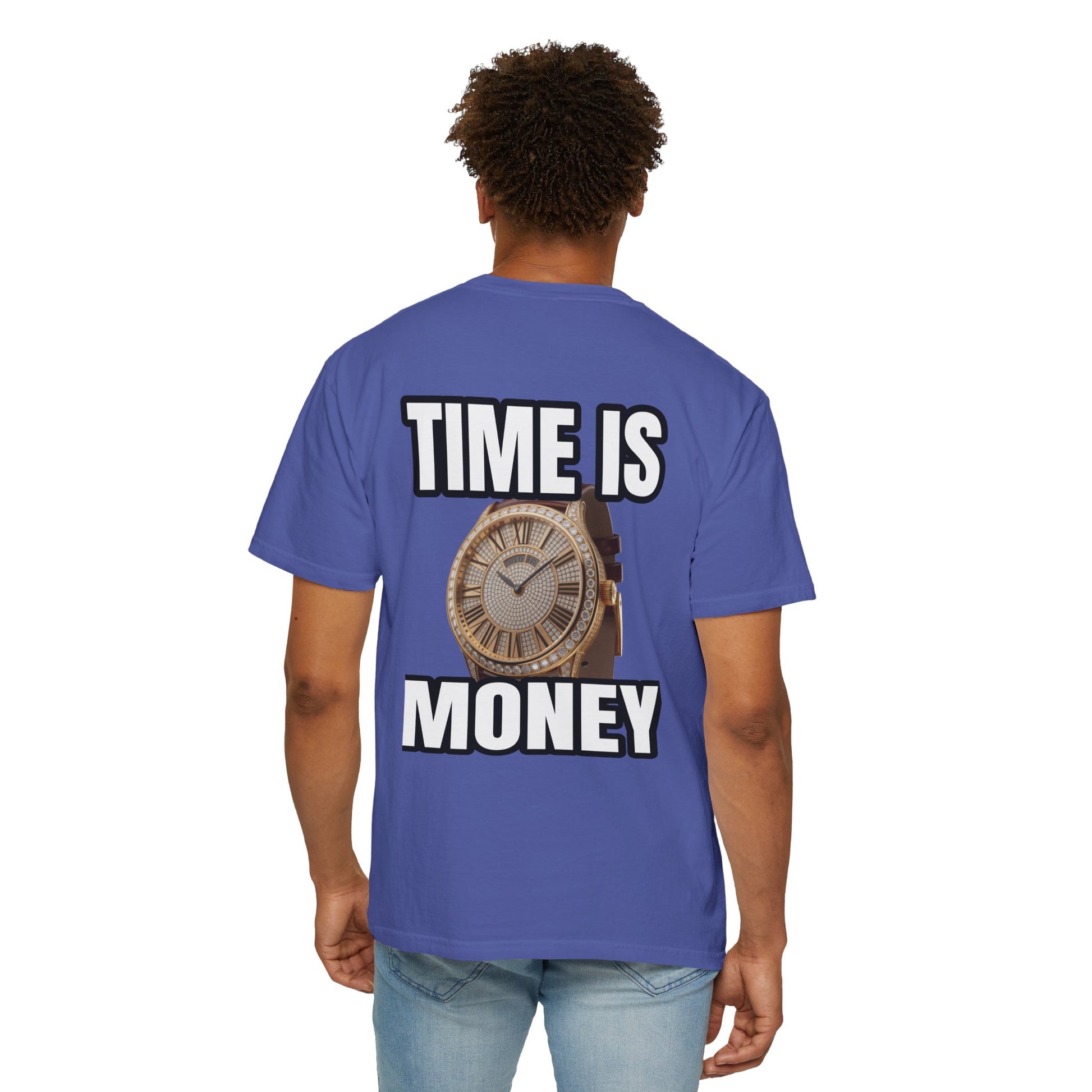 Garment-Dyed T-shirt - No Sleep, Time to Eat