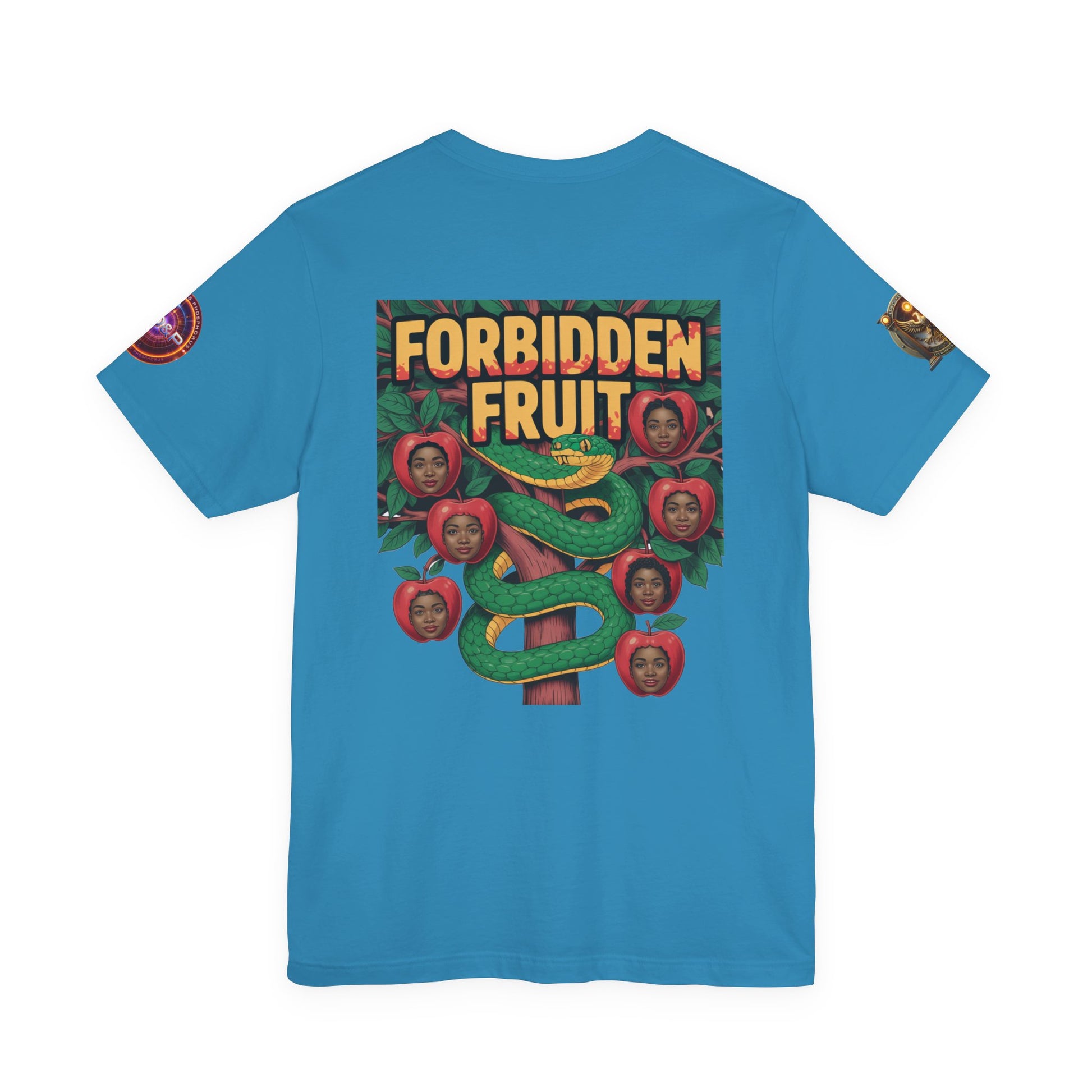 Short Sleeve Tee - Tree of Knowledge Forbidden Fruit Design